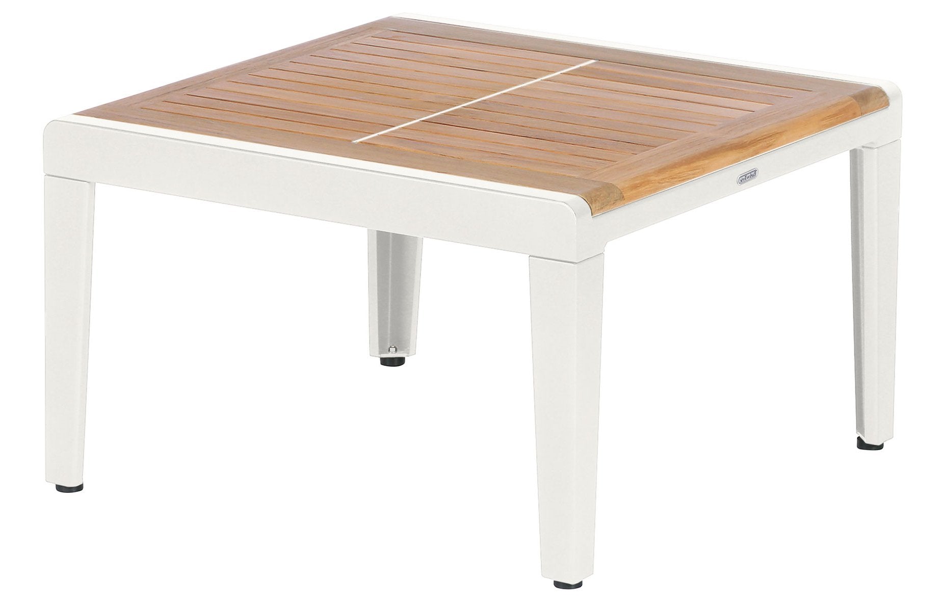 Barlow Tyrie Aura Teak and Aluminum Low Side Table 60