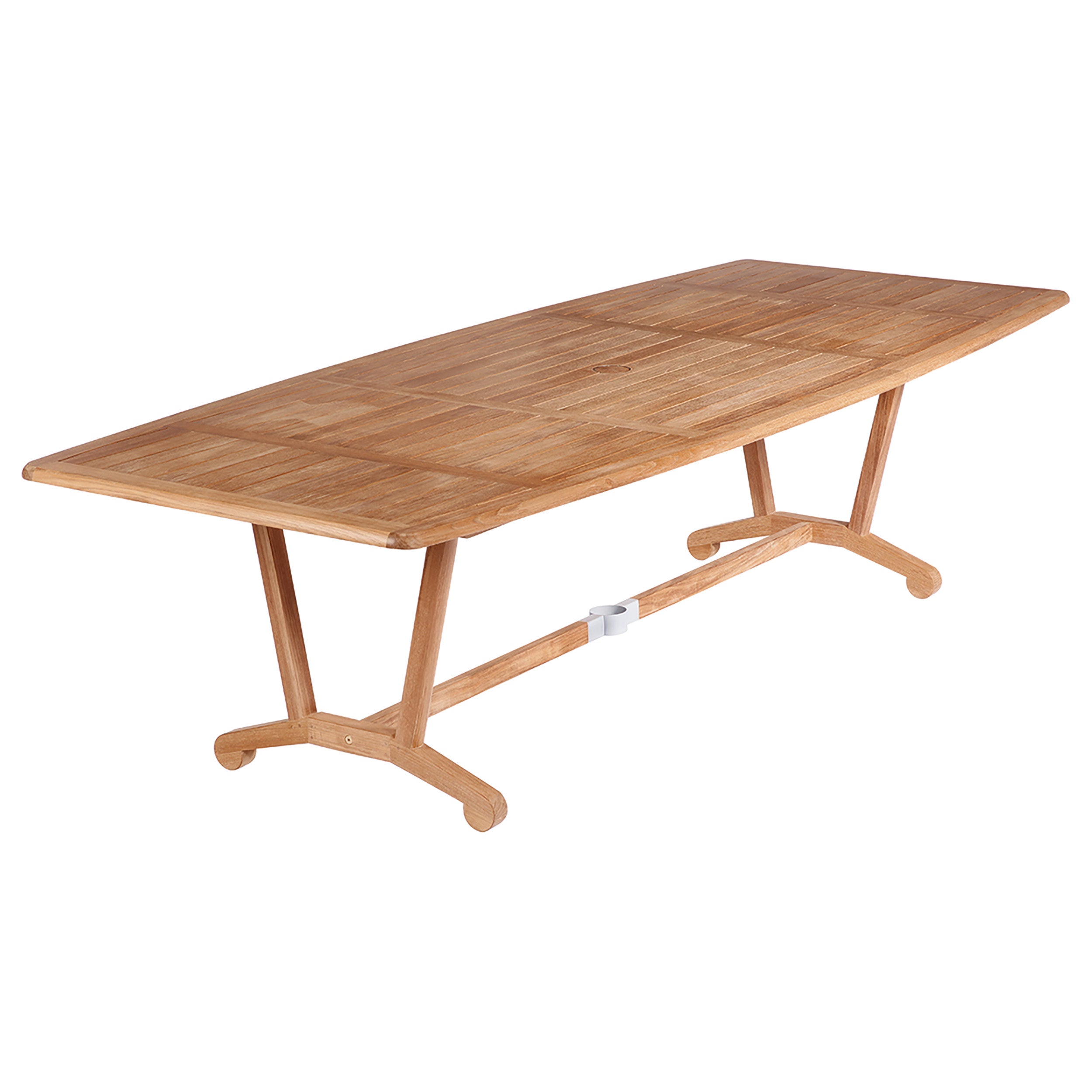 Barlow Tyrie Chesapeake Teak 110" Rectangular Dining Table