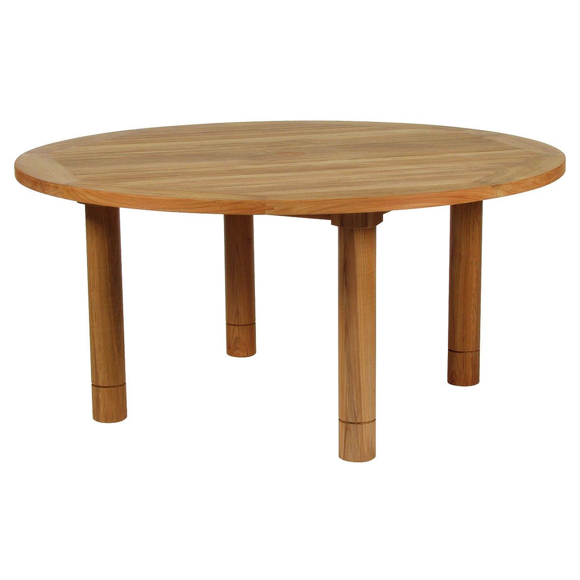 Barlow Tyrie Drummond Teak 59" Round Dining Table