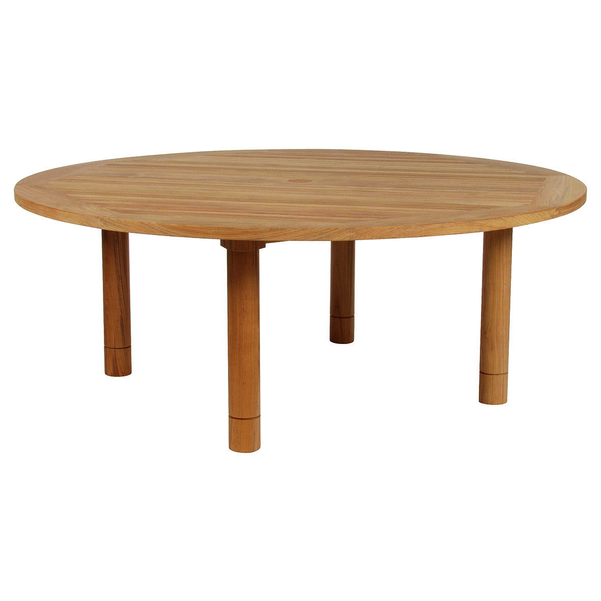 Barlow Tyrie Drummond Teak 73" Round Dining Table