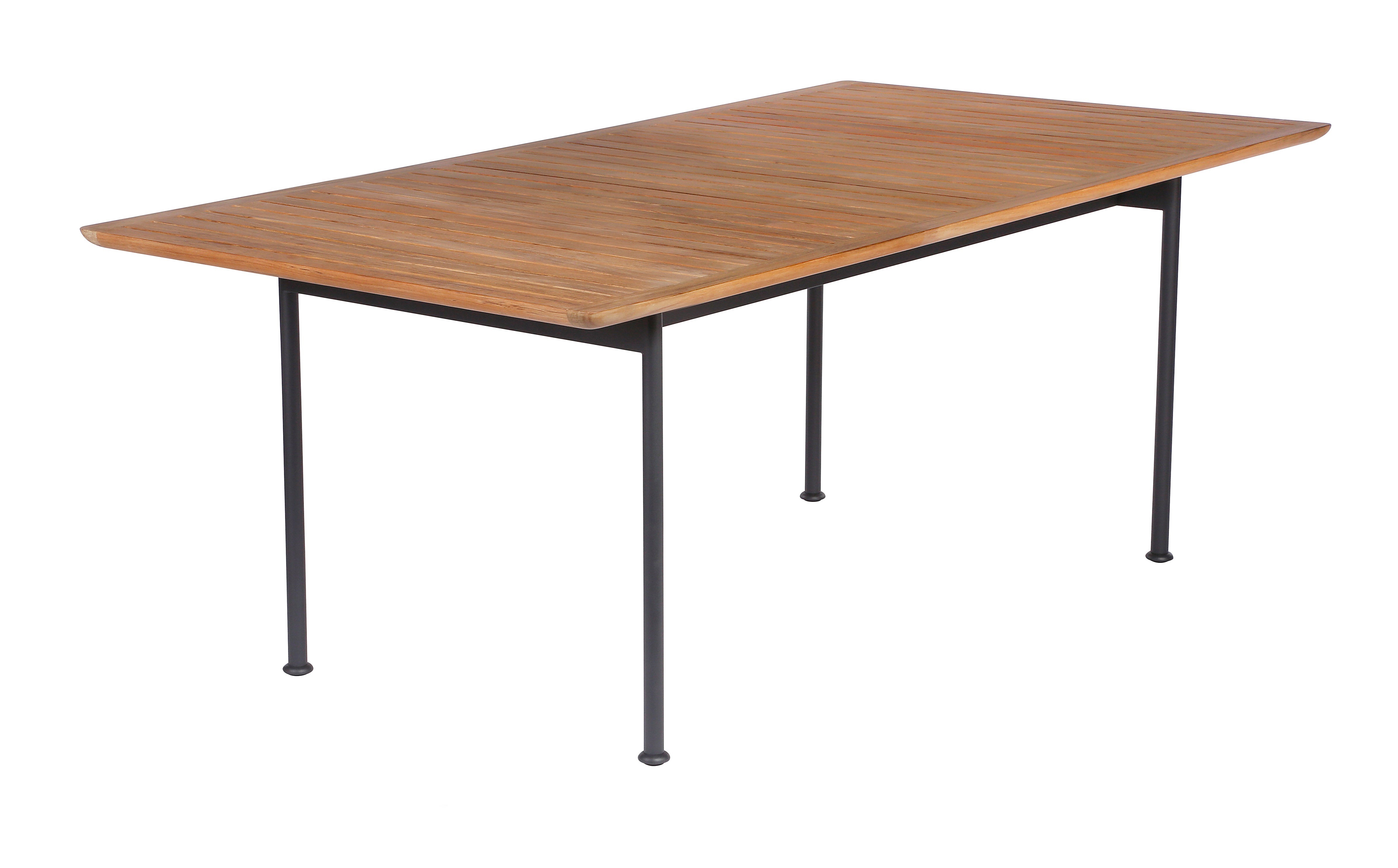 Barlow Tyrie Layout Teak and Stainless Steel Dining Table 200