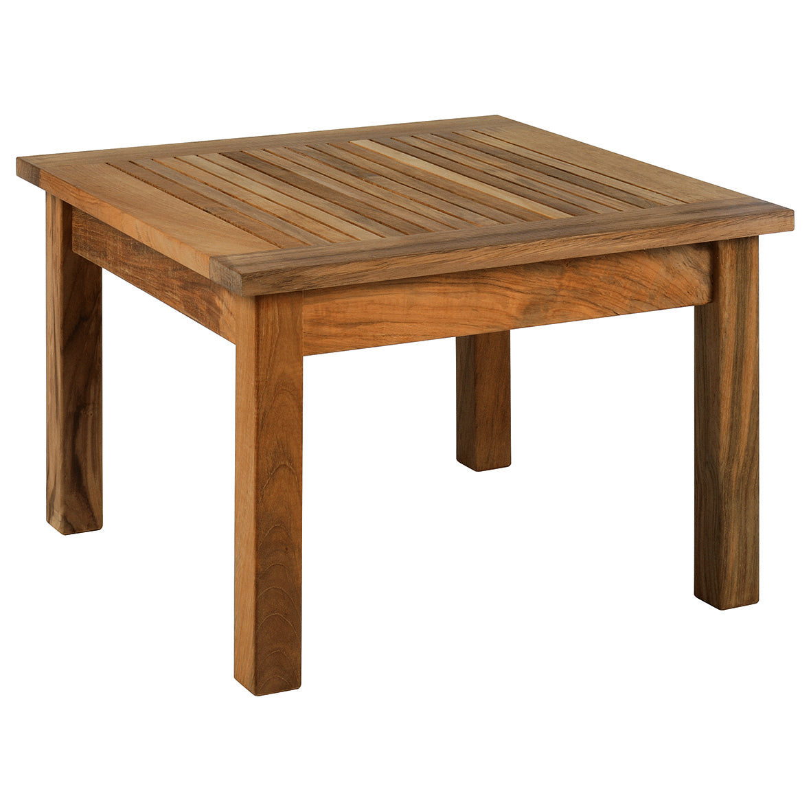 Barlow Tyrie Monaco Teak Square Low Coffee Table, 23"