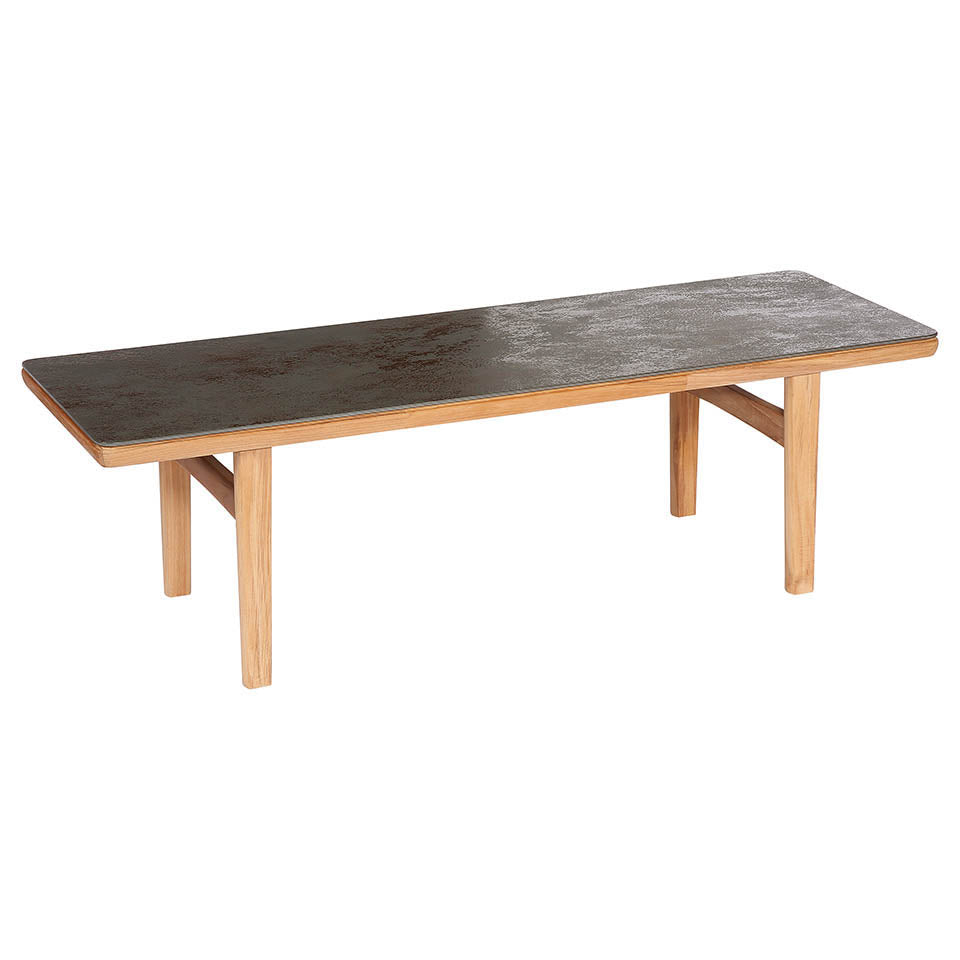 Barlow Tyrie Monterey Teak and Ceramic Coffee Table