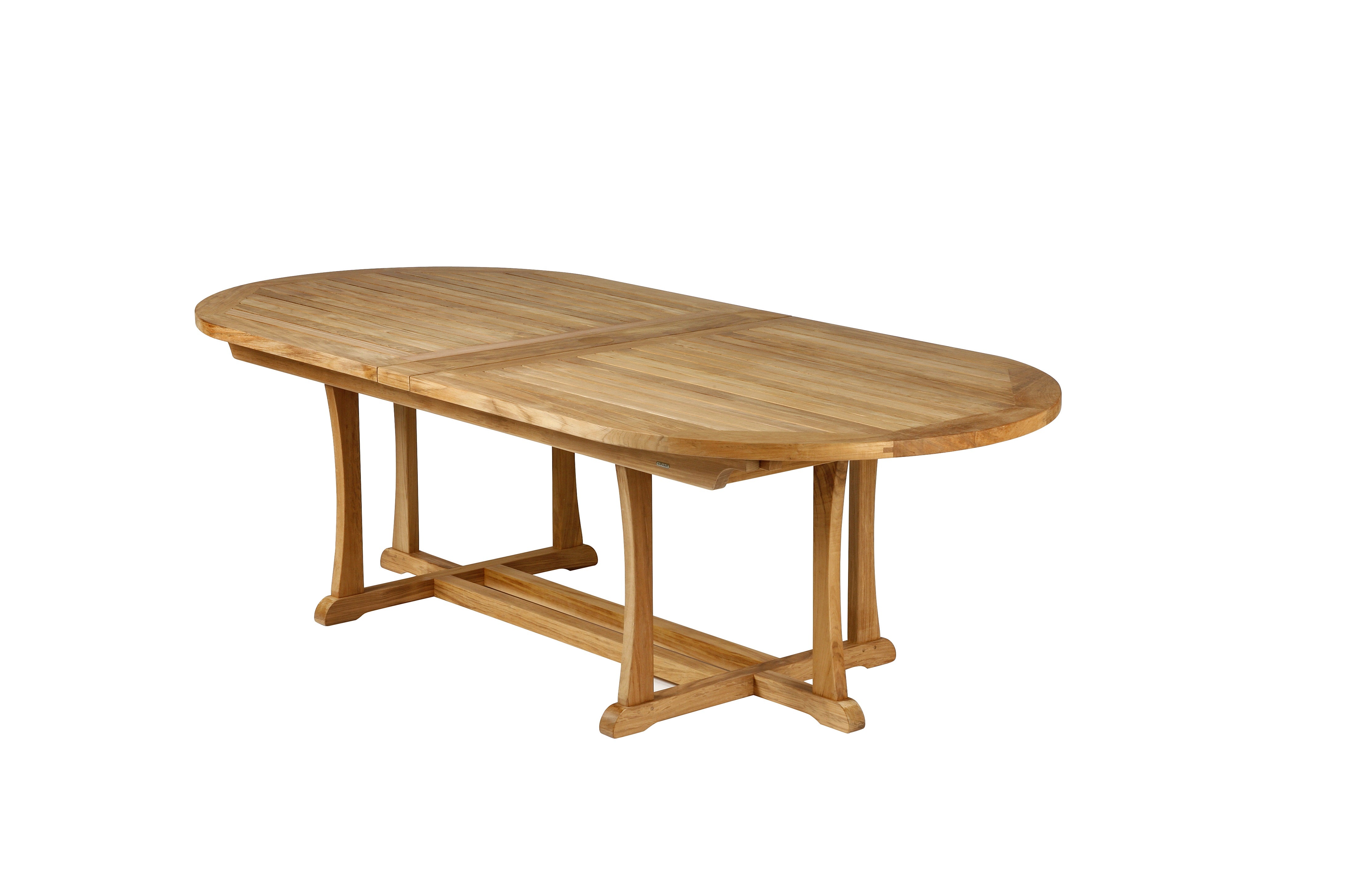 Barlow Tyrie Stirling and Linear Teak 9pc Dining Table