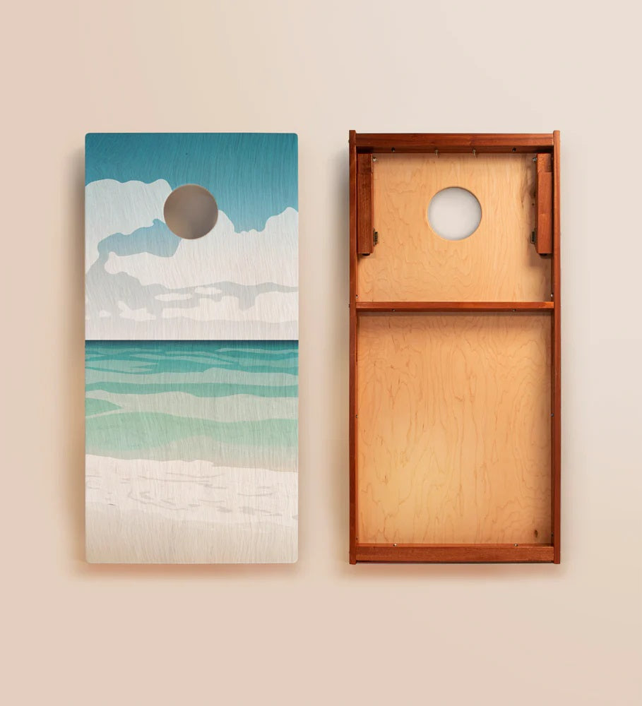 Elakai Gulf Island Shore 2'x4' Cornhole Boards - Set of 2