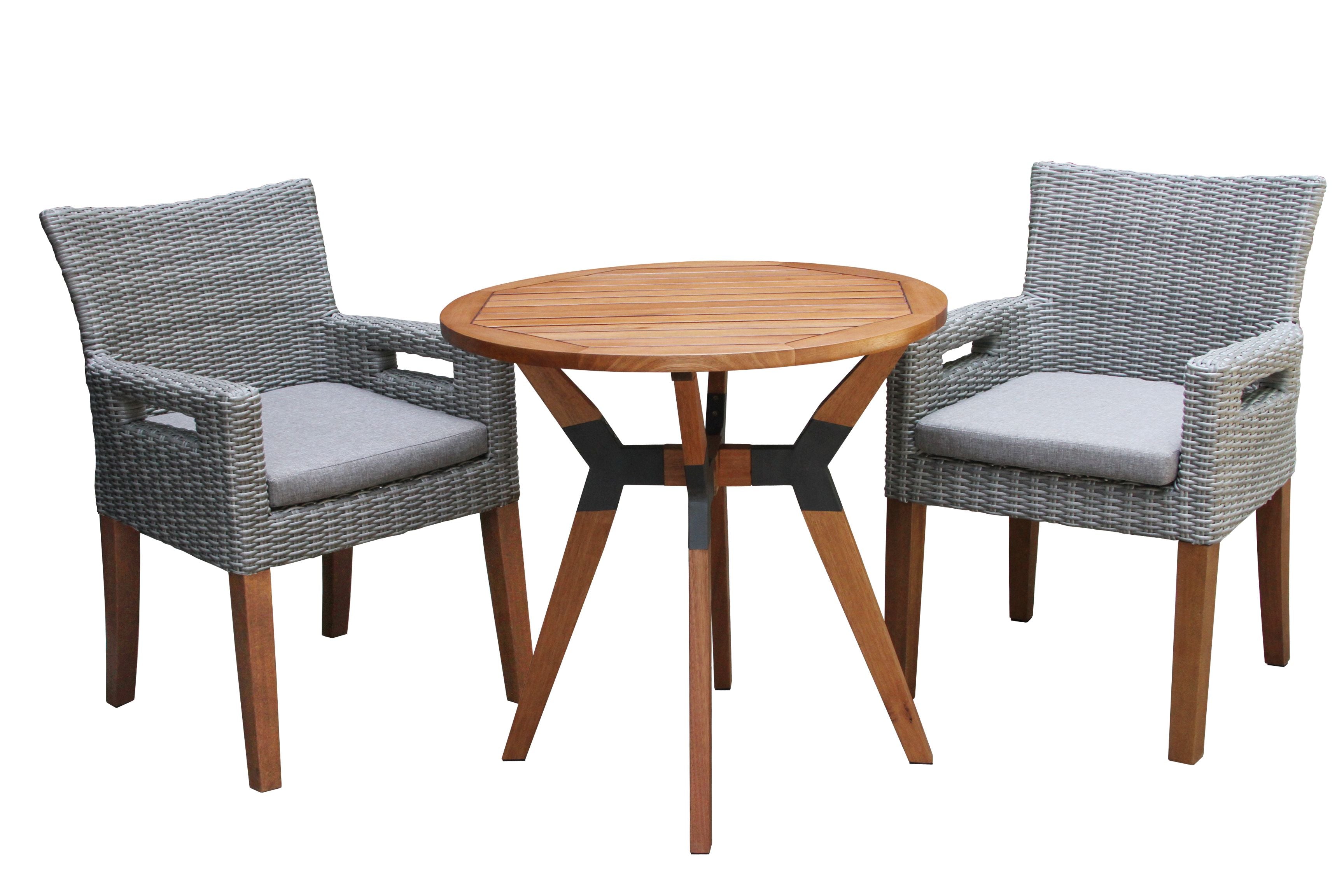 Pictured with the 30" Bistro Table - Item OTIN-30110NA (sold separately)