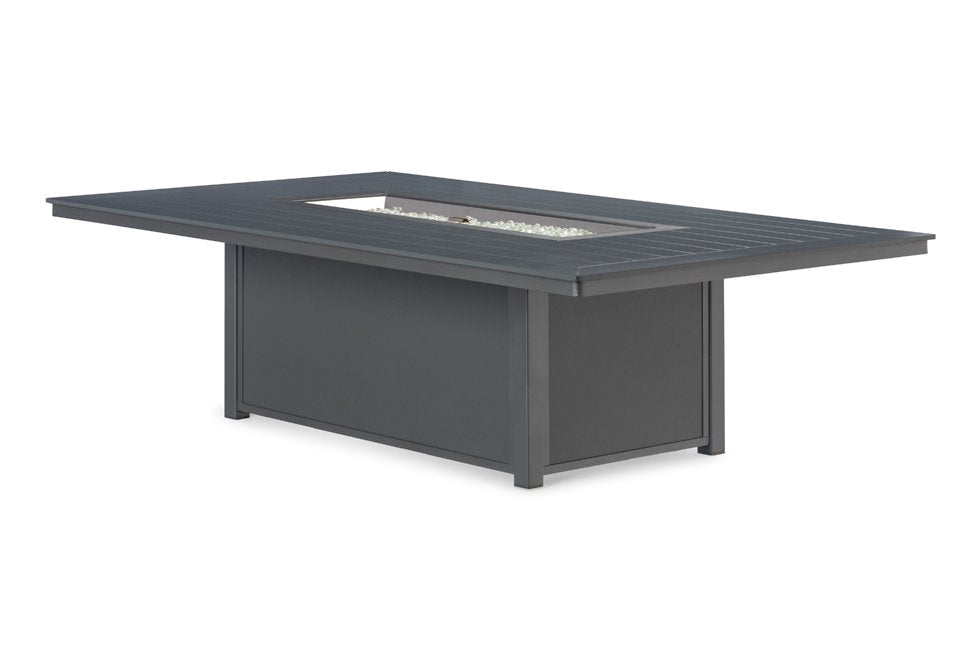 Telescope Casual 48" x 84" Rectangular MGP Top Fire Table