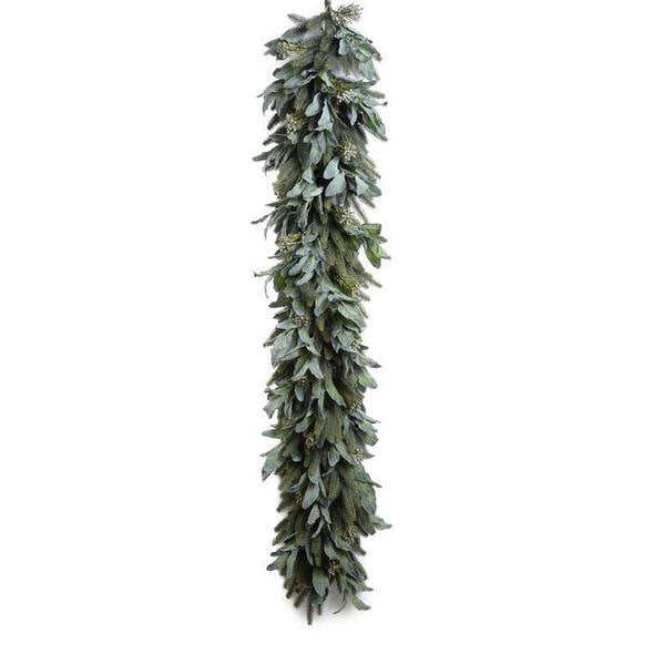 6' Lambs Ear Fir Garland