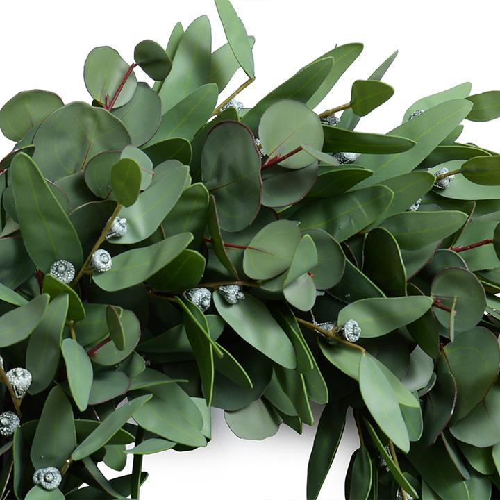 22 inch Eucalyptus Leaf Wreath