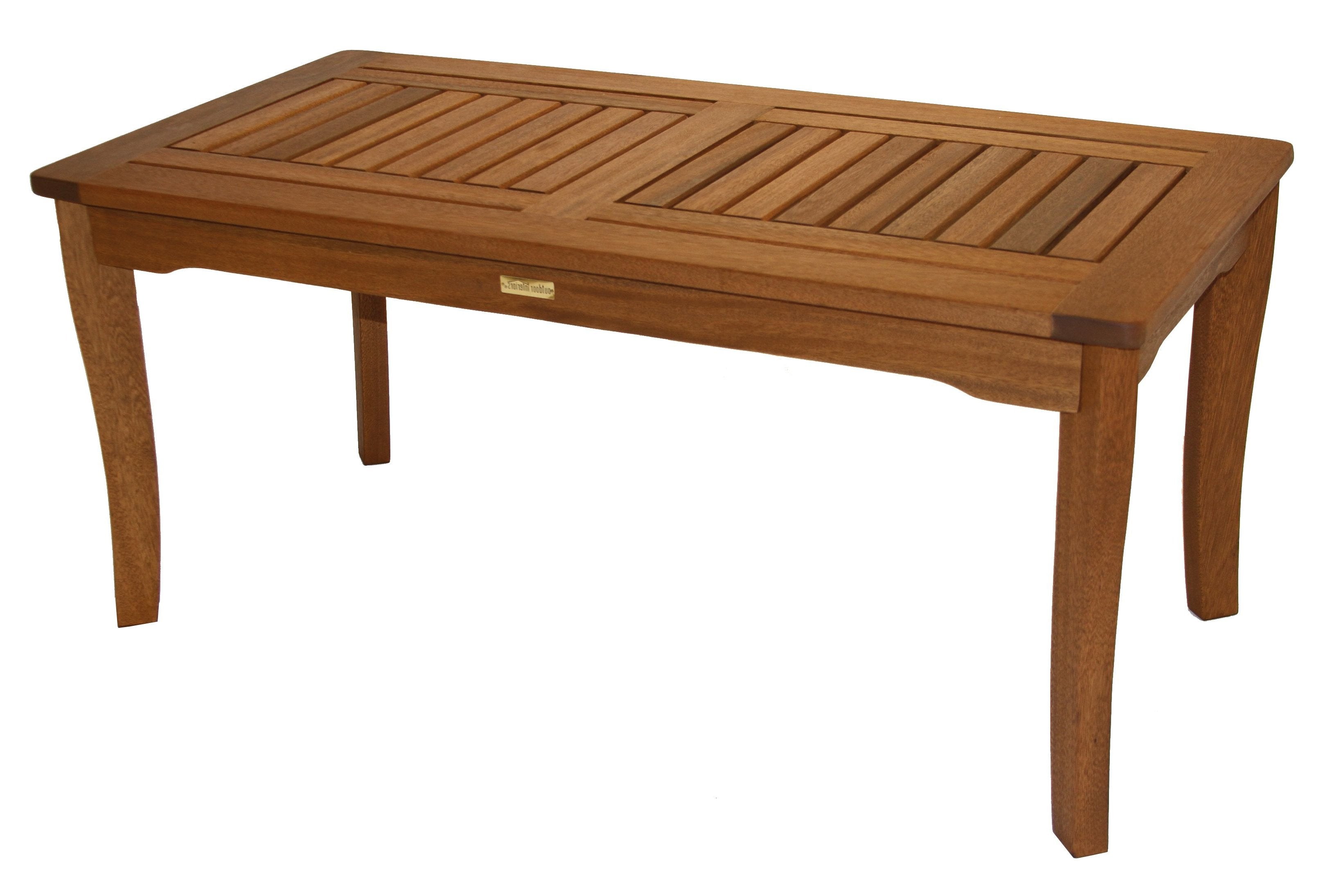 Outdoor Interiors Eucalyptus Coffee Table