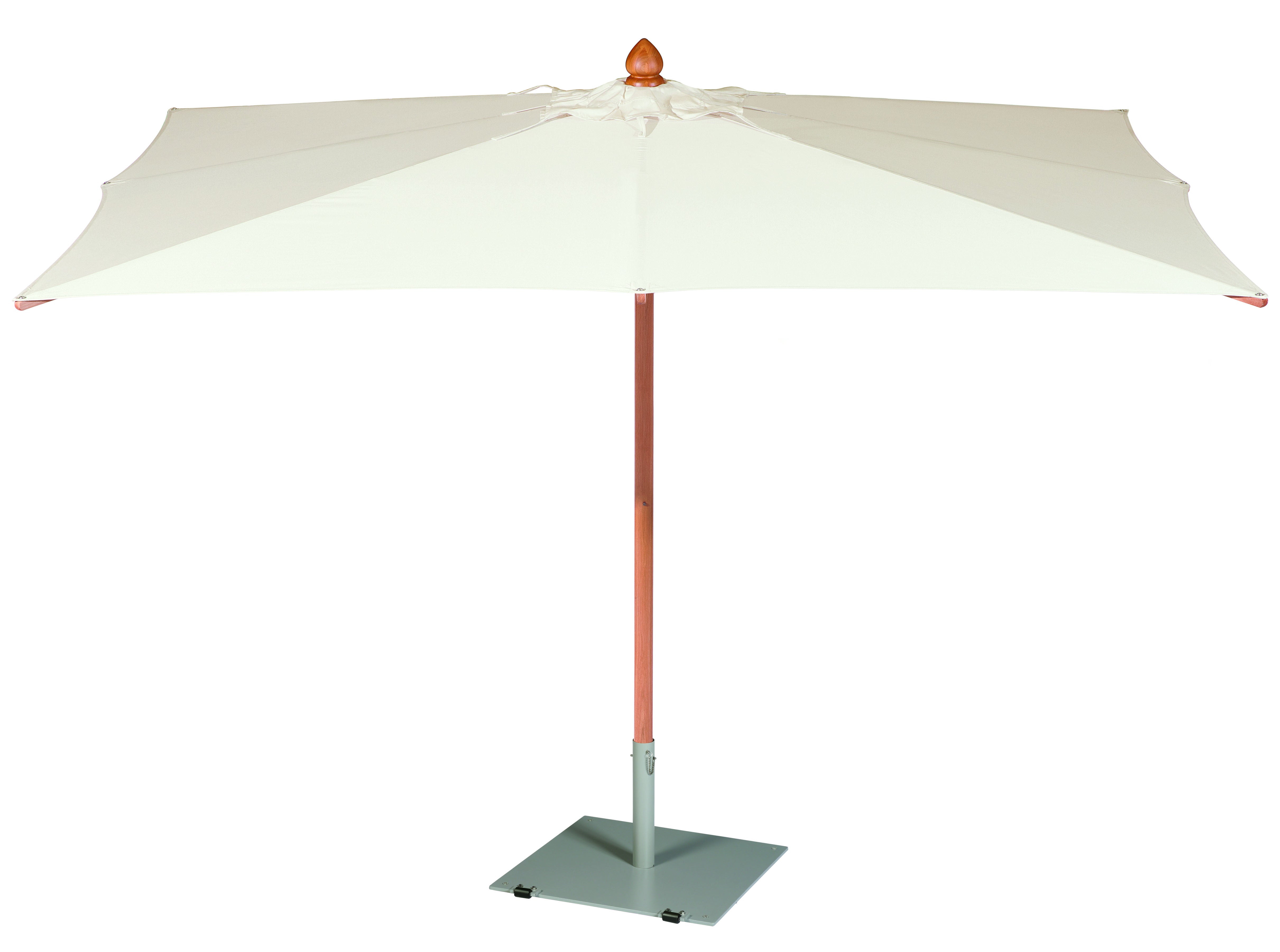 Barlow Tyrie Napoli 11.5' x 8.2' Rectangular Telescopic Umbrella 