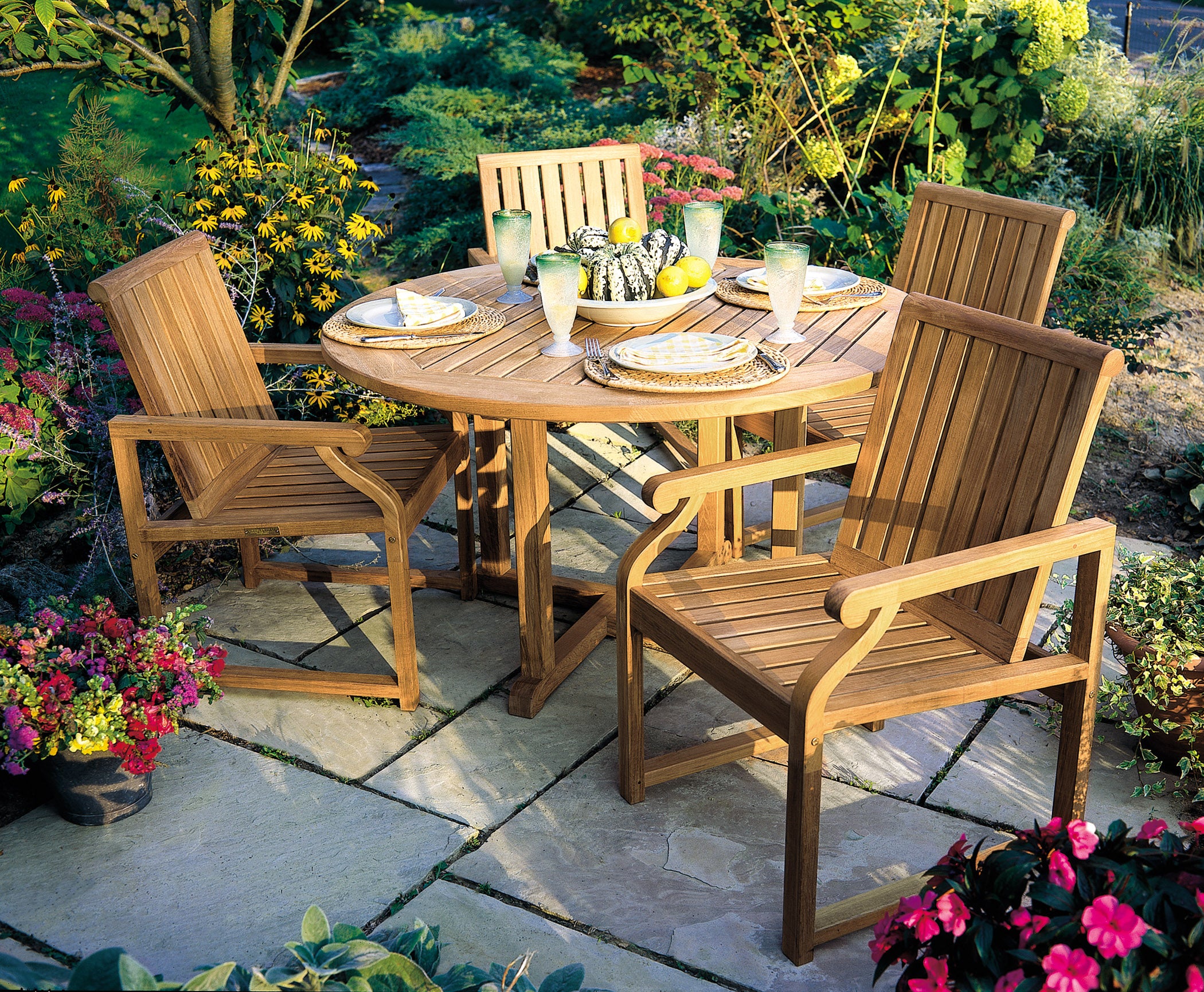 Kingsley Bate Essex Teak 50 Dining Table