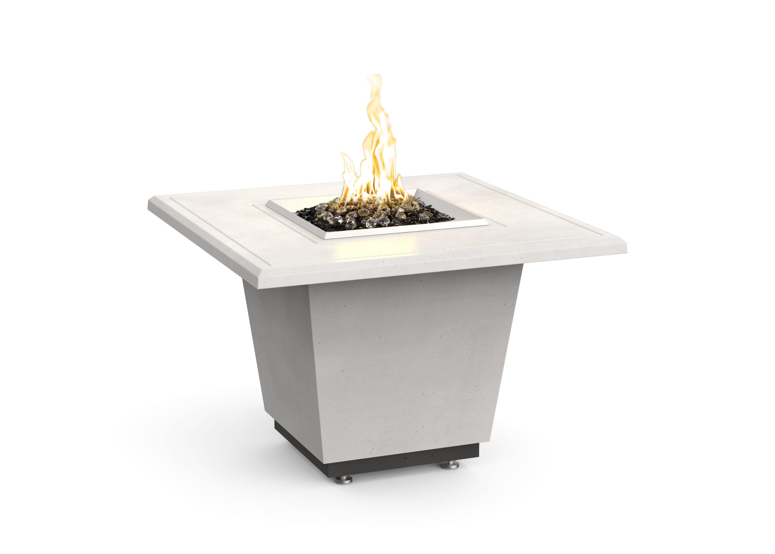 Cosmopolitan Square Fire Pit Table (Textured Finish)