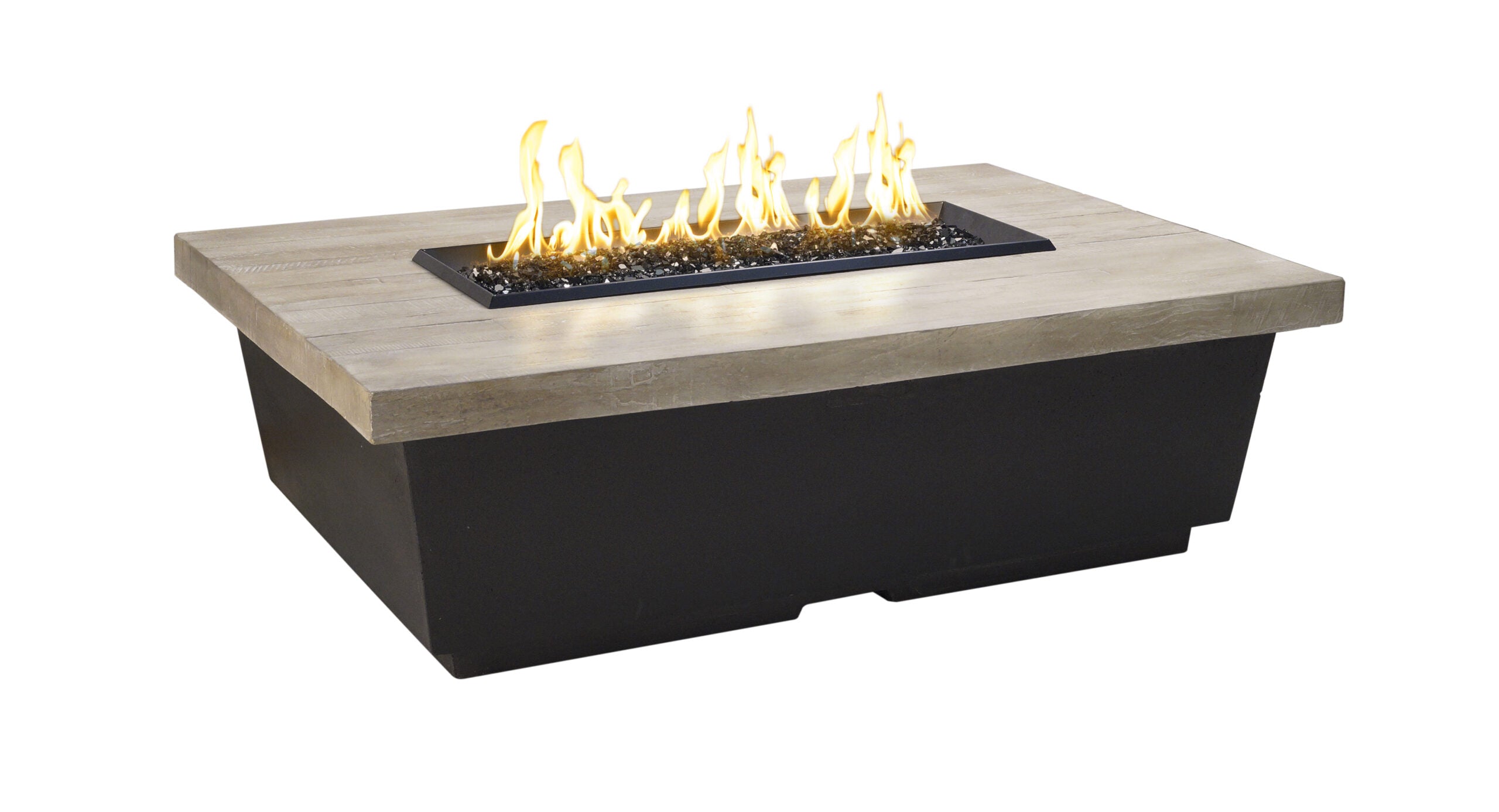 Contempo Rectangle Fire Pit Table