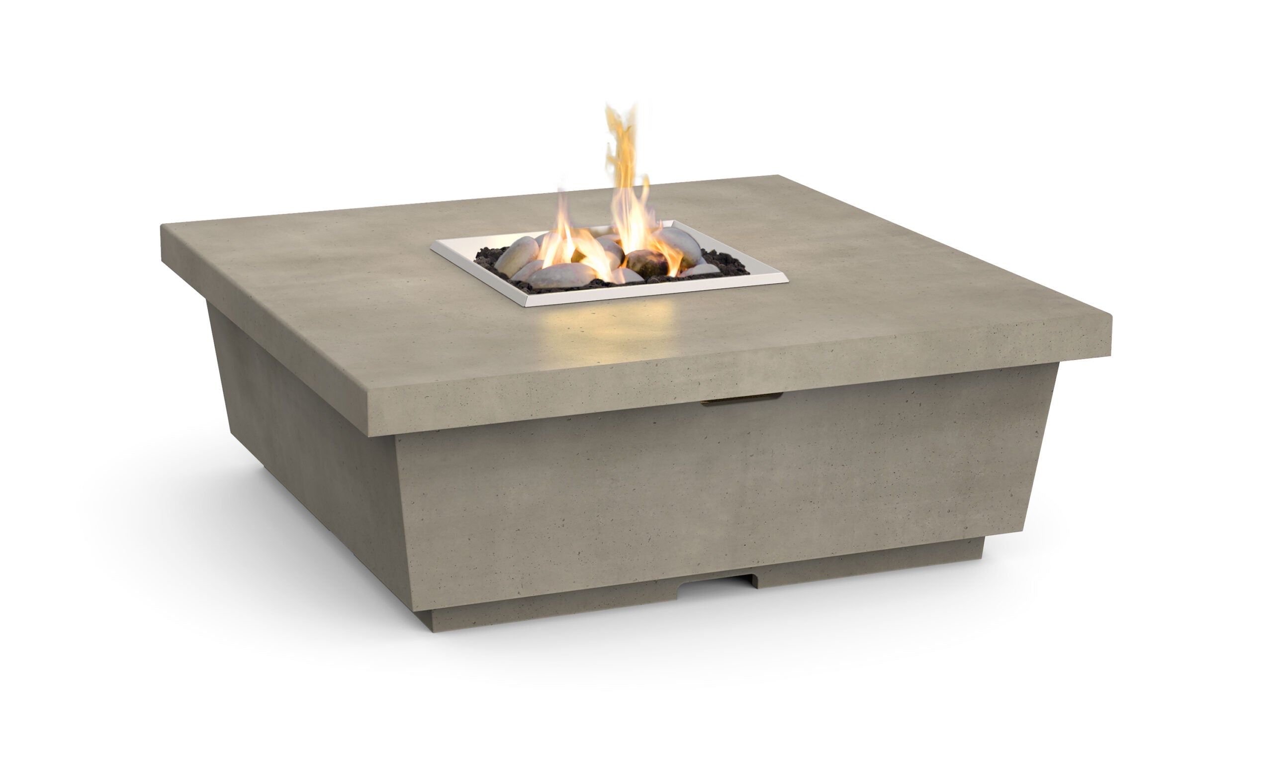 Contempo Textured Finish Square Firetable