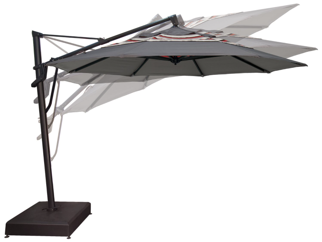 Treasure Garden 11' AKZ Plus Cantilever Patio Umbrella