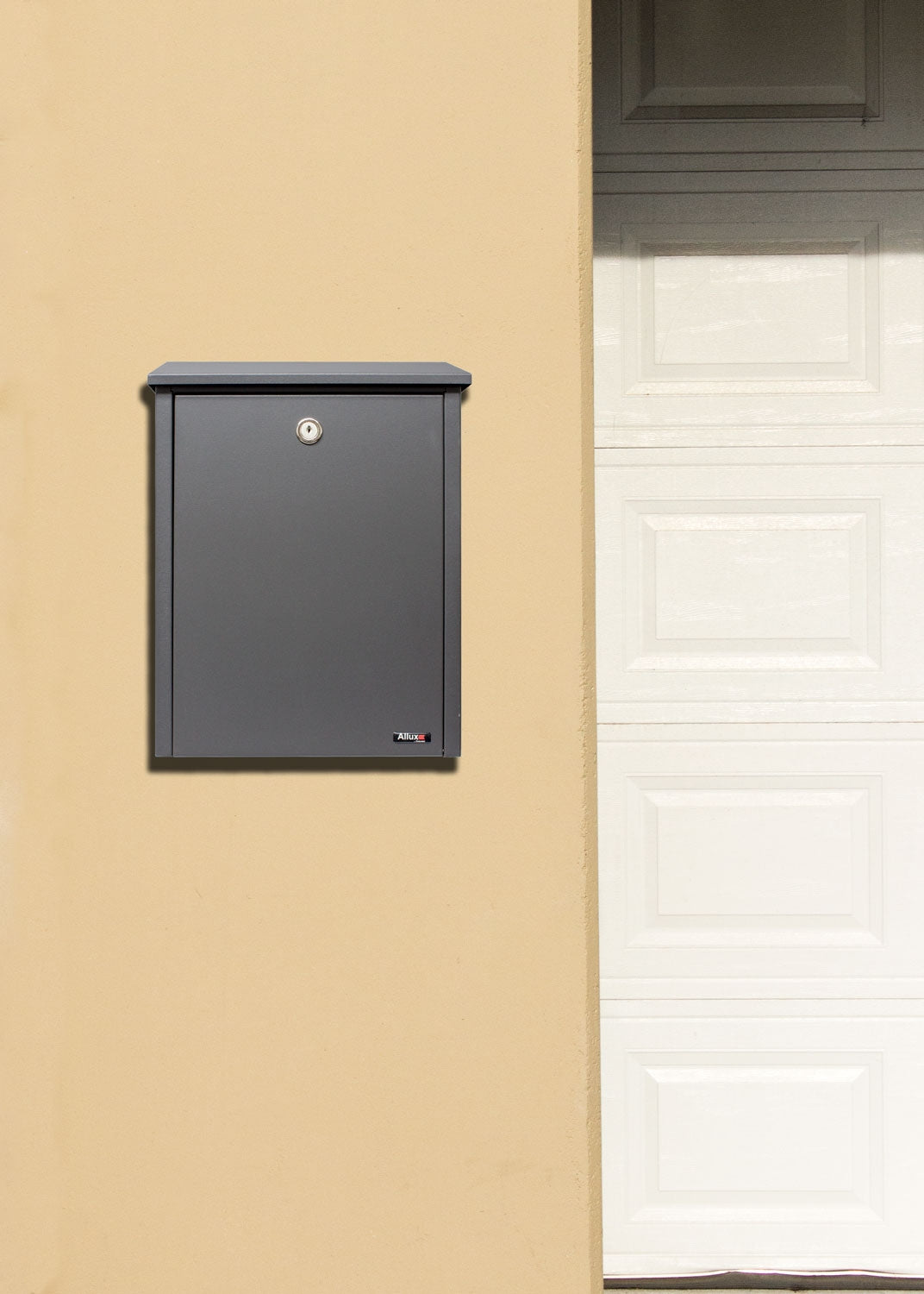 Allux 200 Locking Mailbox - Gray