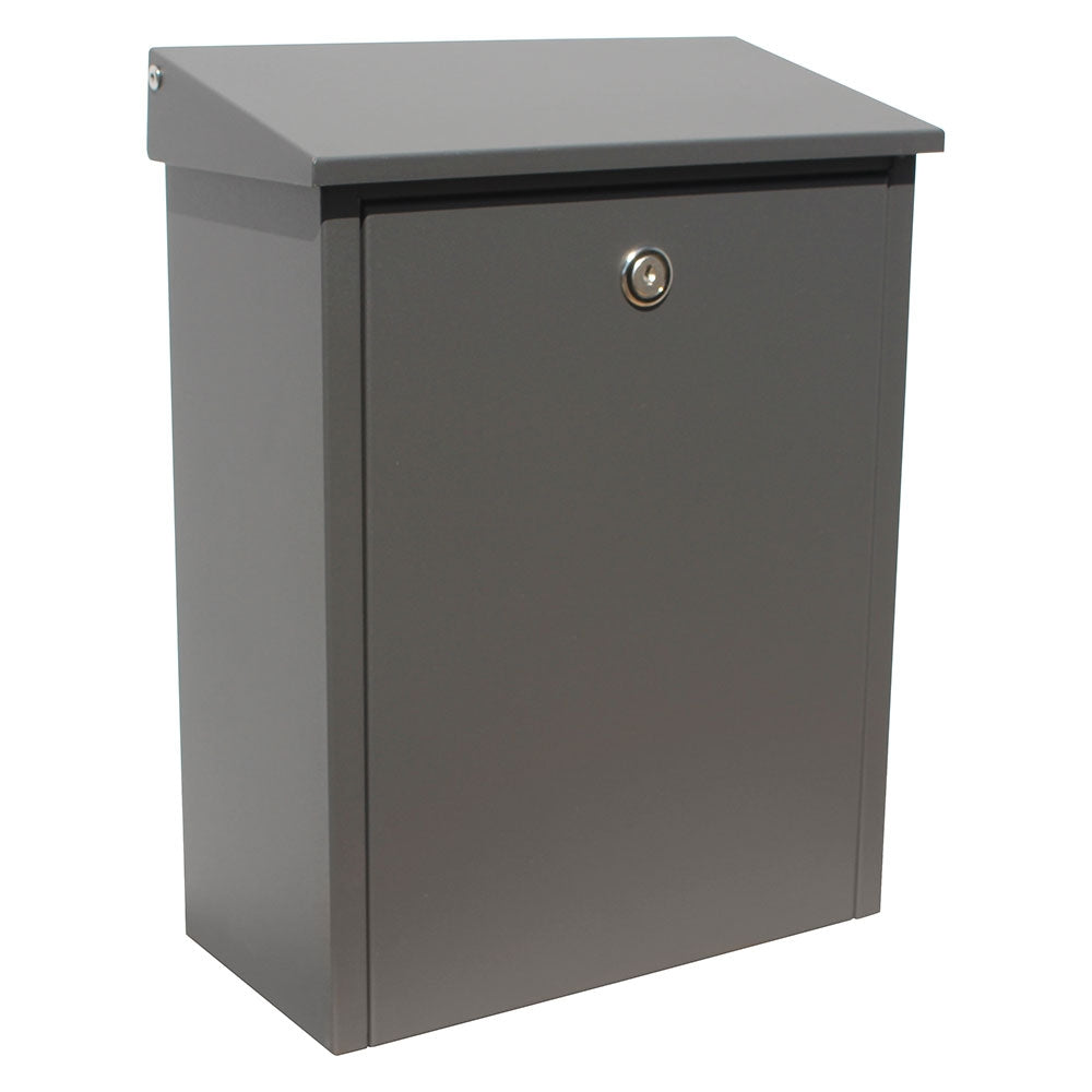 Allux 200 Locking Mailbox - Gray