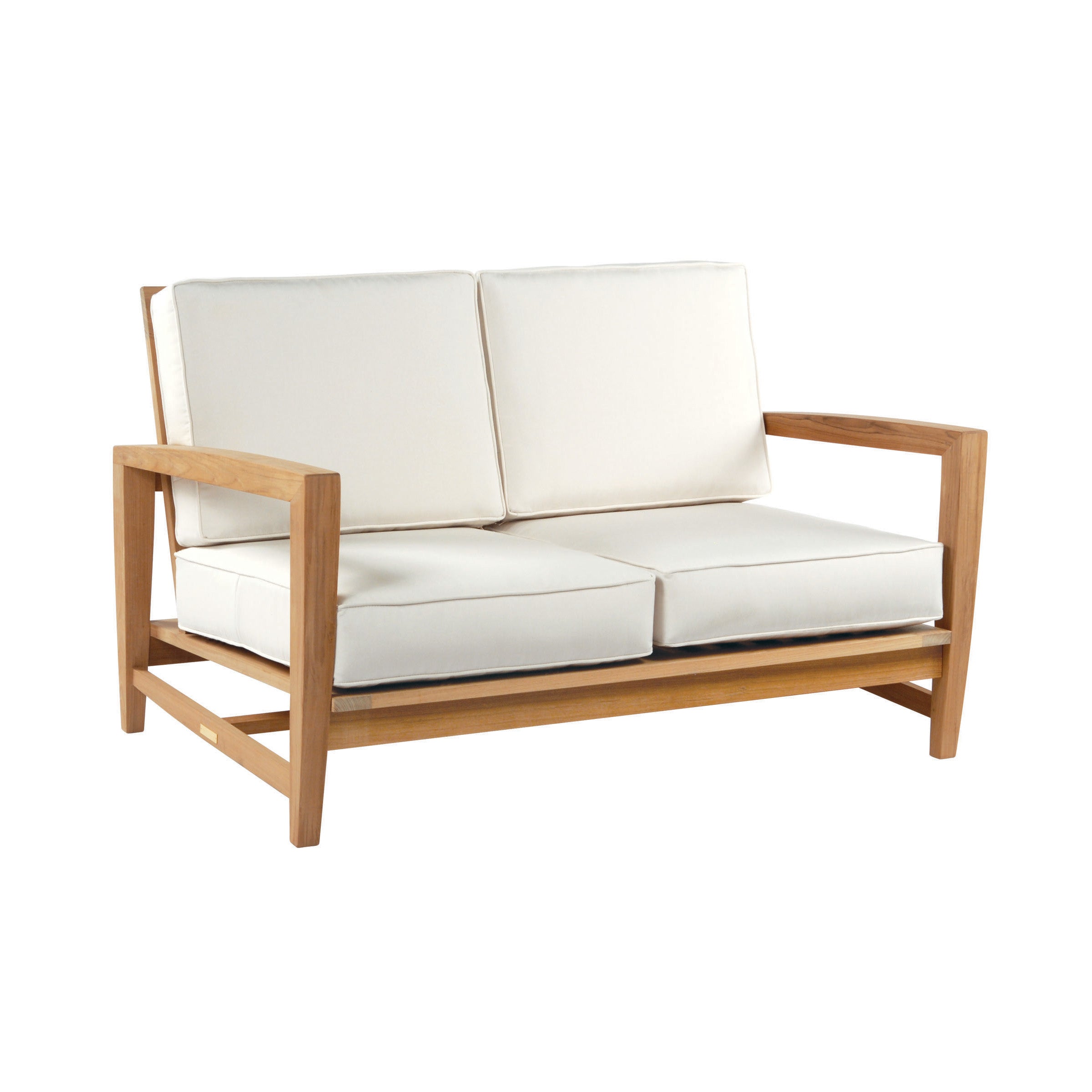 Kingsley Bate Amalfi Teak Deep Seating Settee