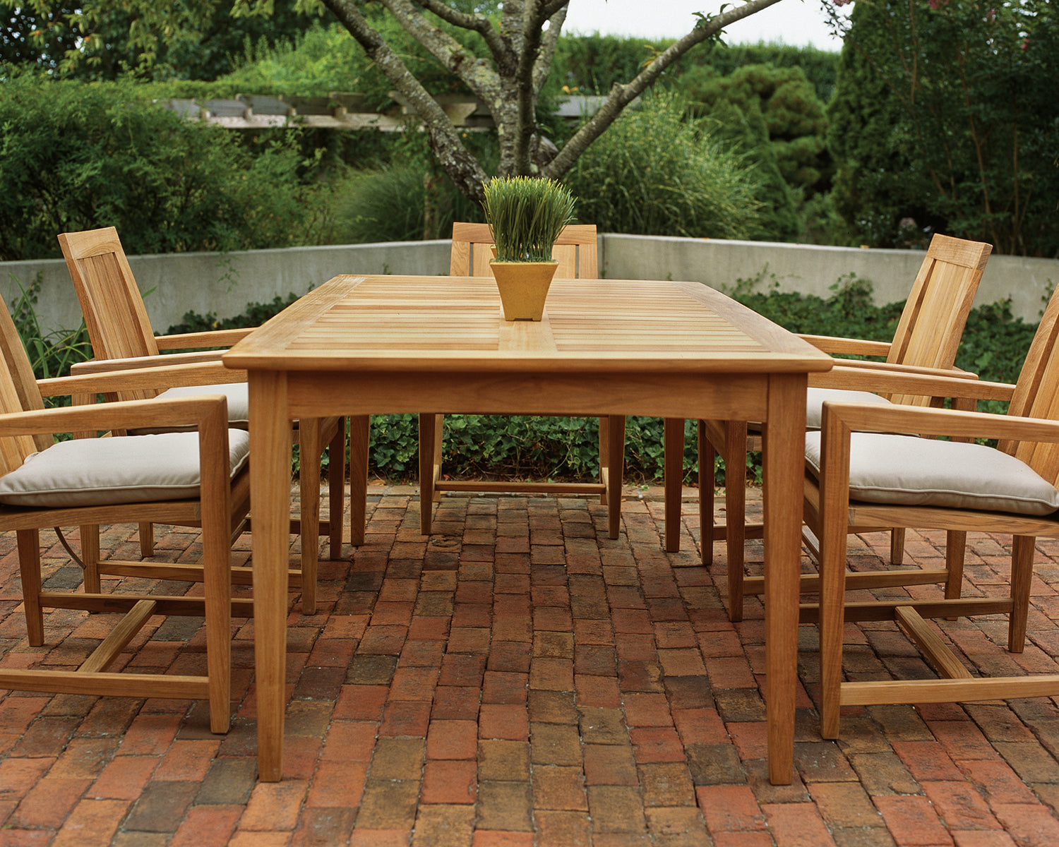 Kingsley Bate Amalfi Teak Rectangular Dining Table