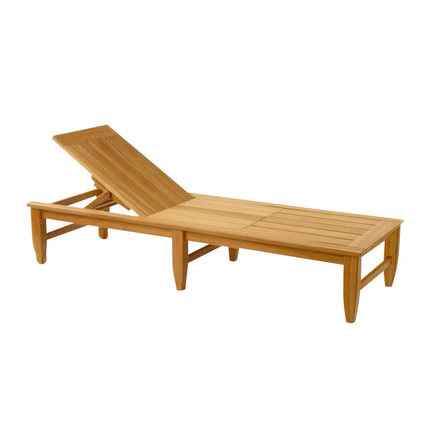 Kingsley Bate Amalfi Teak 7 Piece Poolside Lounge Ensemble