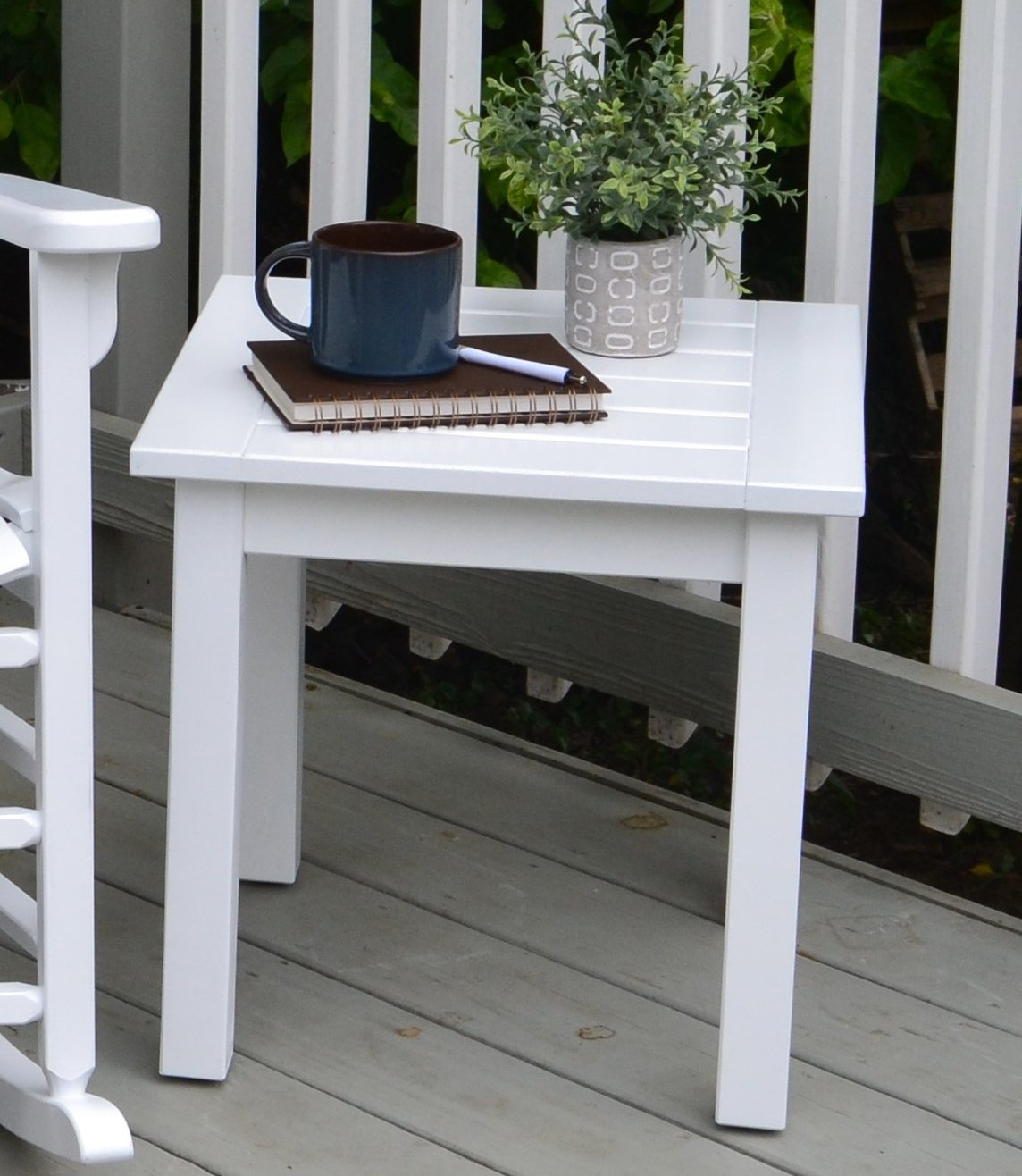 Americana Side Table - White