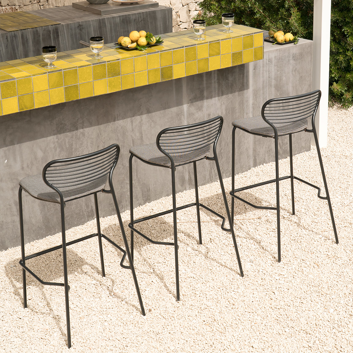 Emu Apero Outdoor/Indoor Stacking Barstool