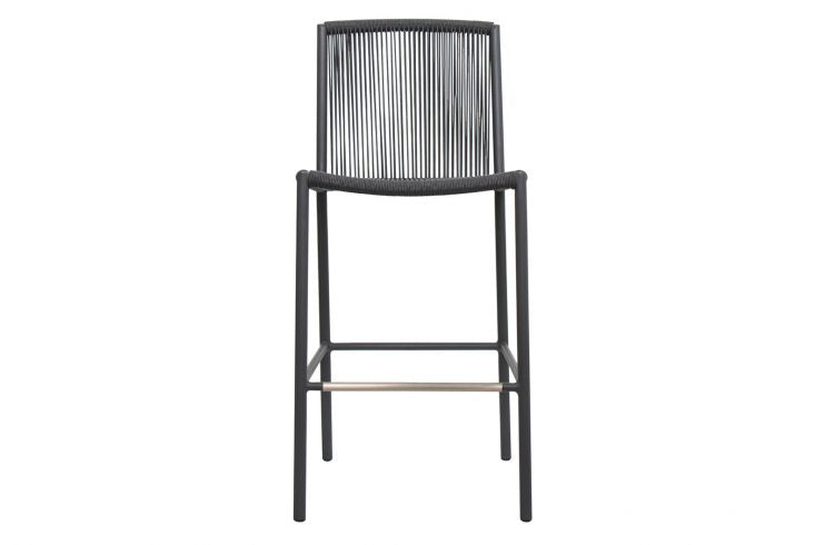 Seasonal Living Stockholm Gray Bar Stool - Set of 2