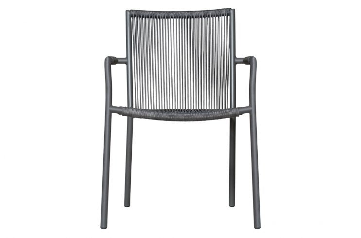 Seasonal Living Stockholm Gray Dining Armchair - Set of 2