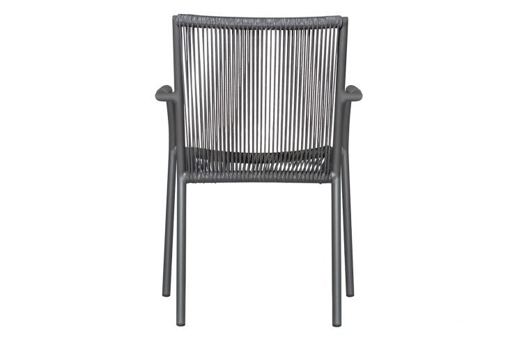 Seasonal Living Stockholm Gray Dining Armchair - Set of 2