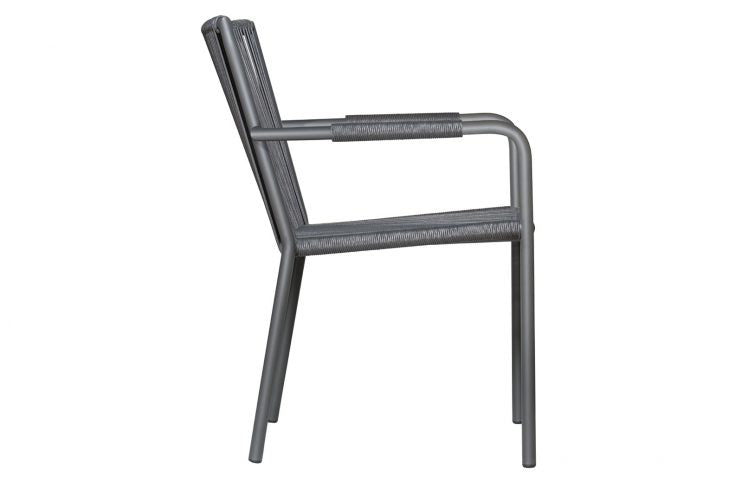 Seasonal Living Stockholm Gray Dining Armchair - Set of 2