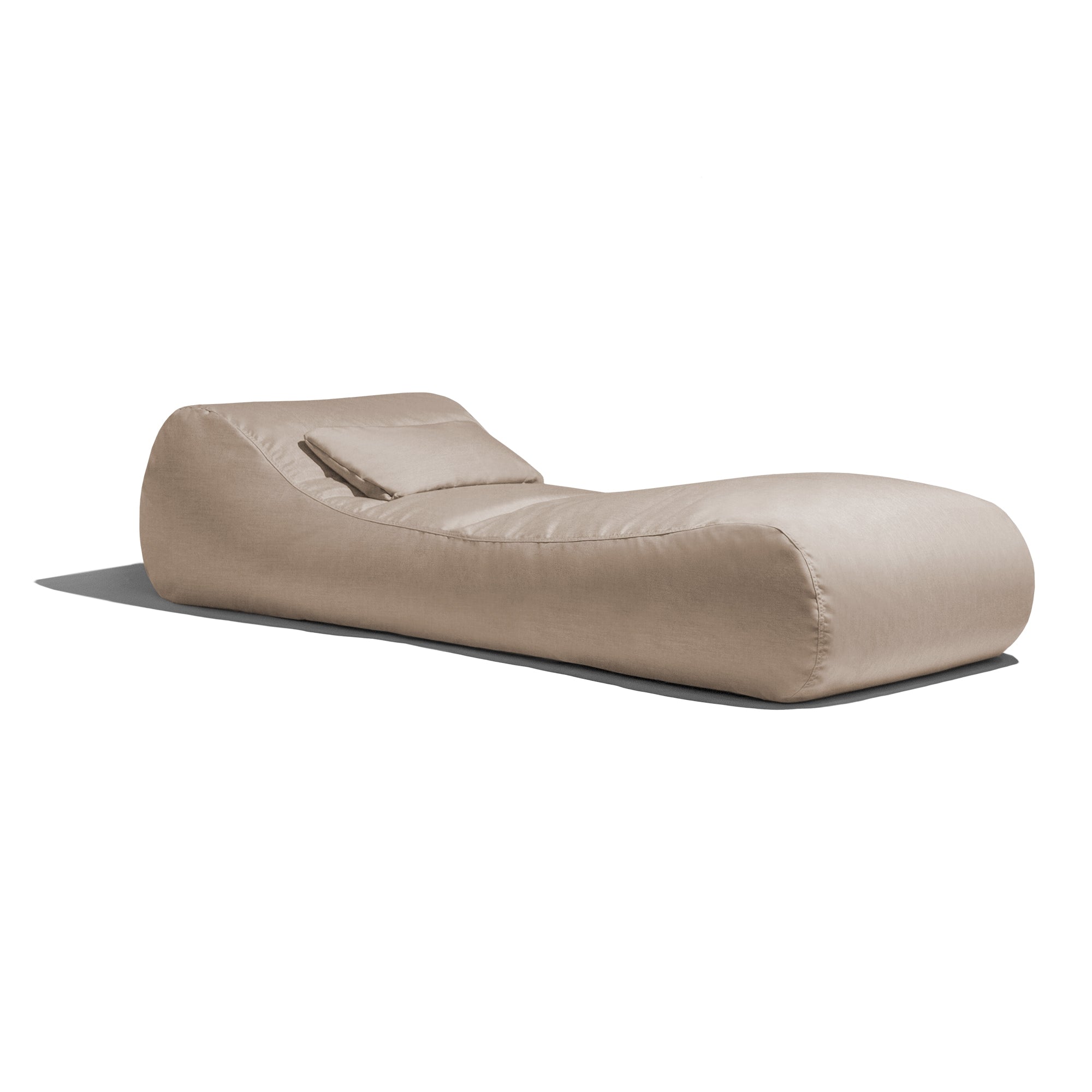 Arlo Outdoor Bean Bag Sun Lounger - Flax