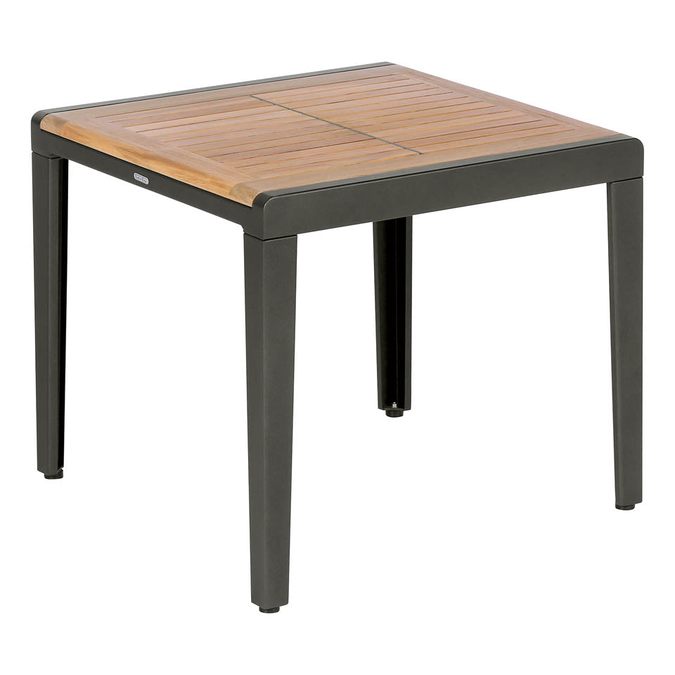 Barlow Tyrie Aura Teak and Aluminum Side Table 60