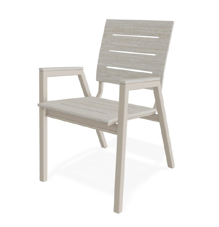 Telescope Bazza Bench Stacking Bistro Chair