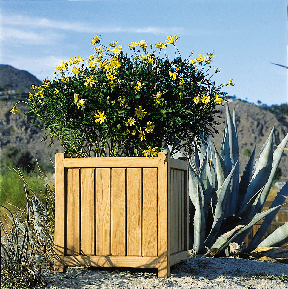 Kingsley Bate Brookside Teak 16 Planter