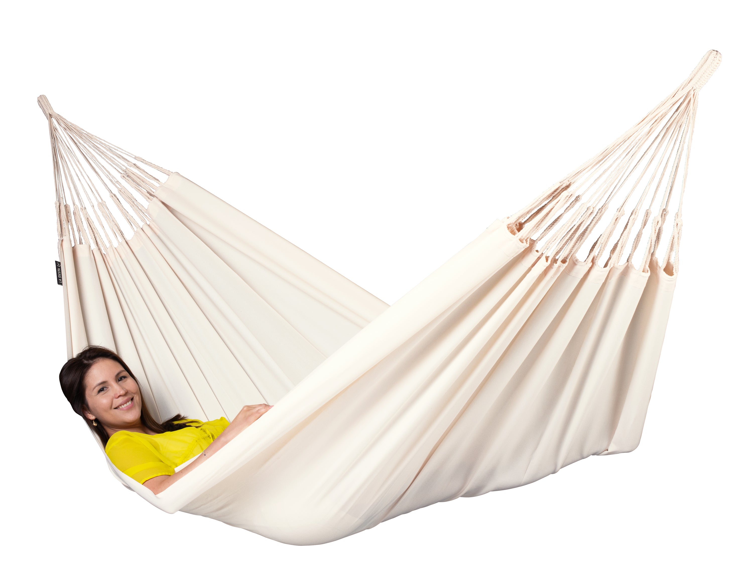 La Siesta Brisa Weather-Resistant King-Size Classic Hammock - Vanilla