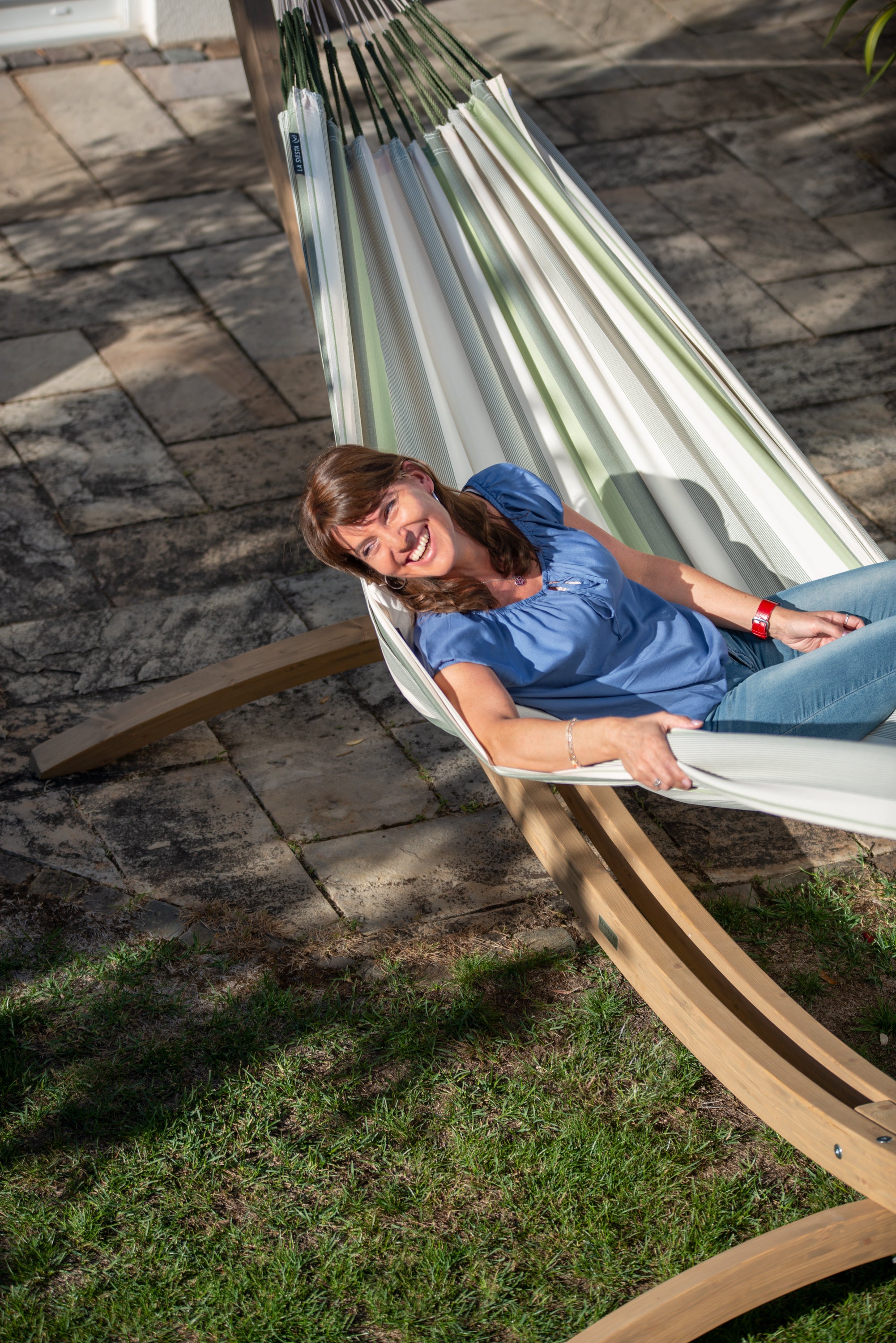 La Siesta Brisa Weather-Resistant King-Size Classic Hammock - Cedar