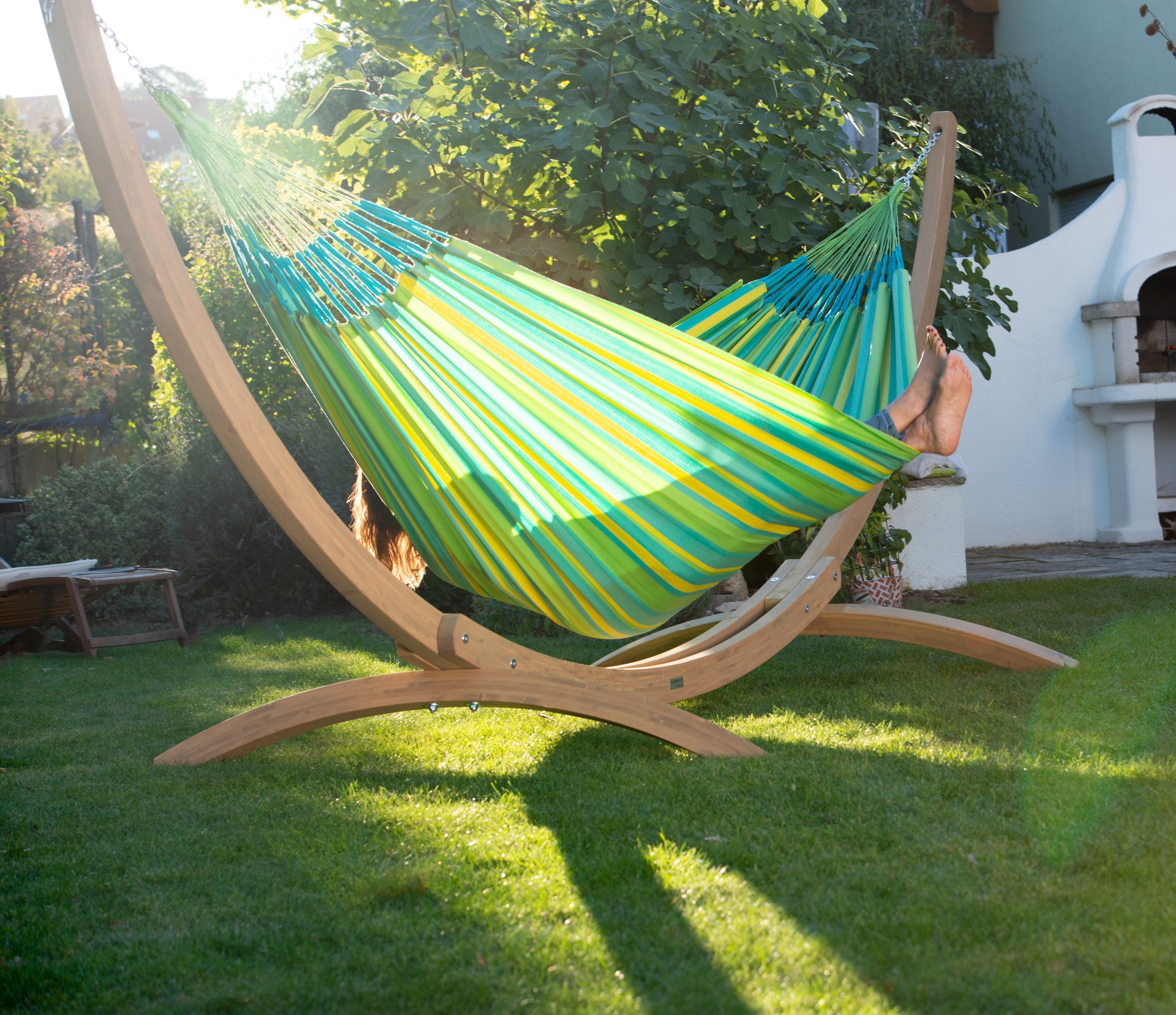 La Siesta Brisa Weather-Resistant Double Classic Hammock - Lime