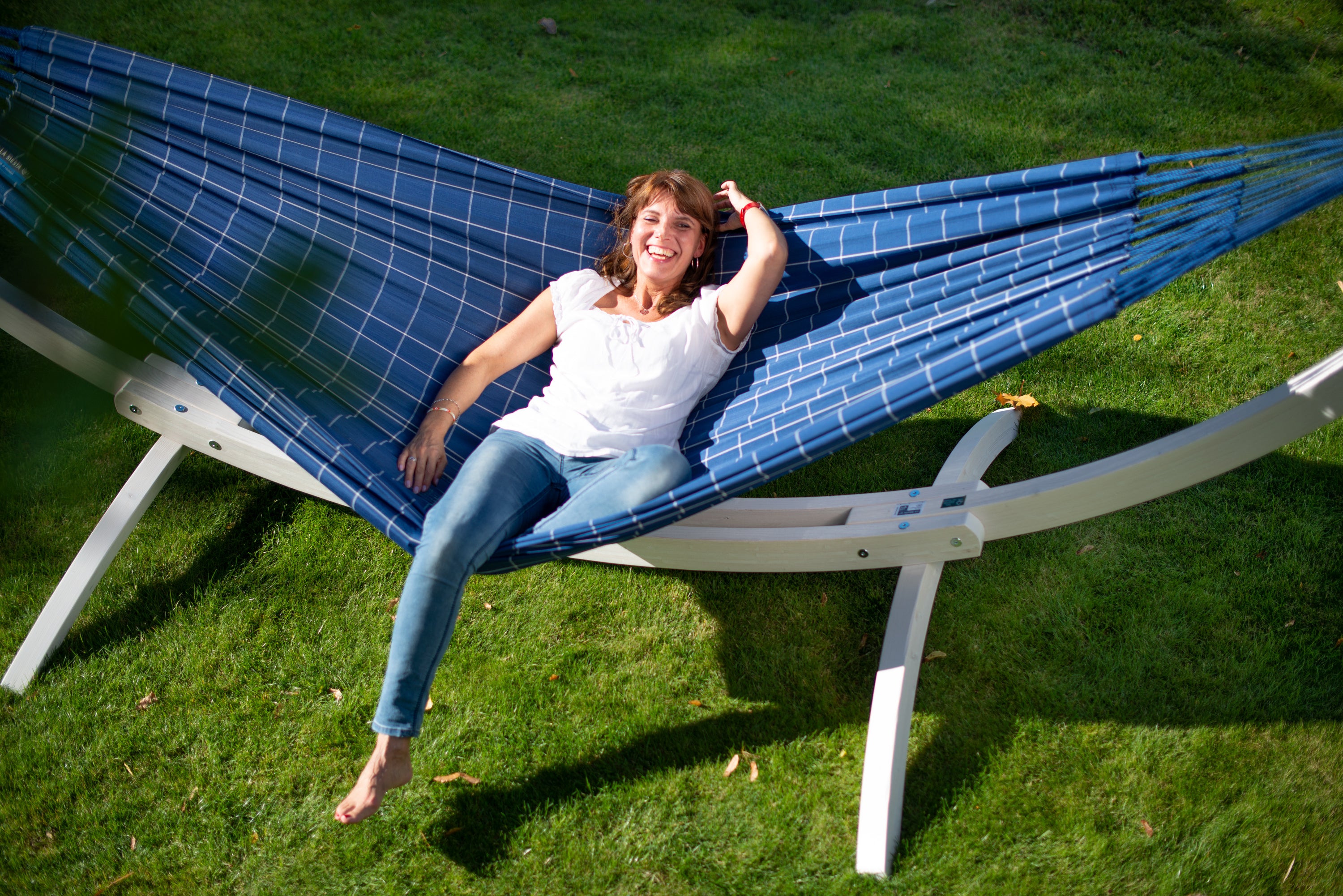 La Siesta Brisa Weather-Resistant King-Size Classic Hammock - Marine