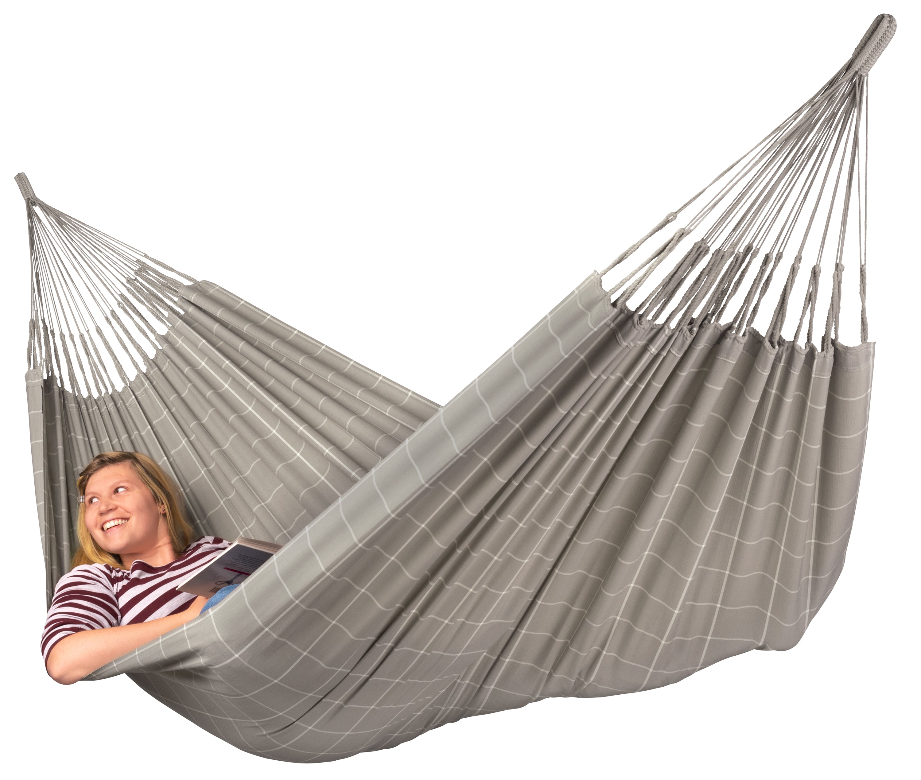 La Siesta Brisa Weather-Resistant King-Size Classic Hammock - Almond