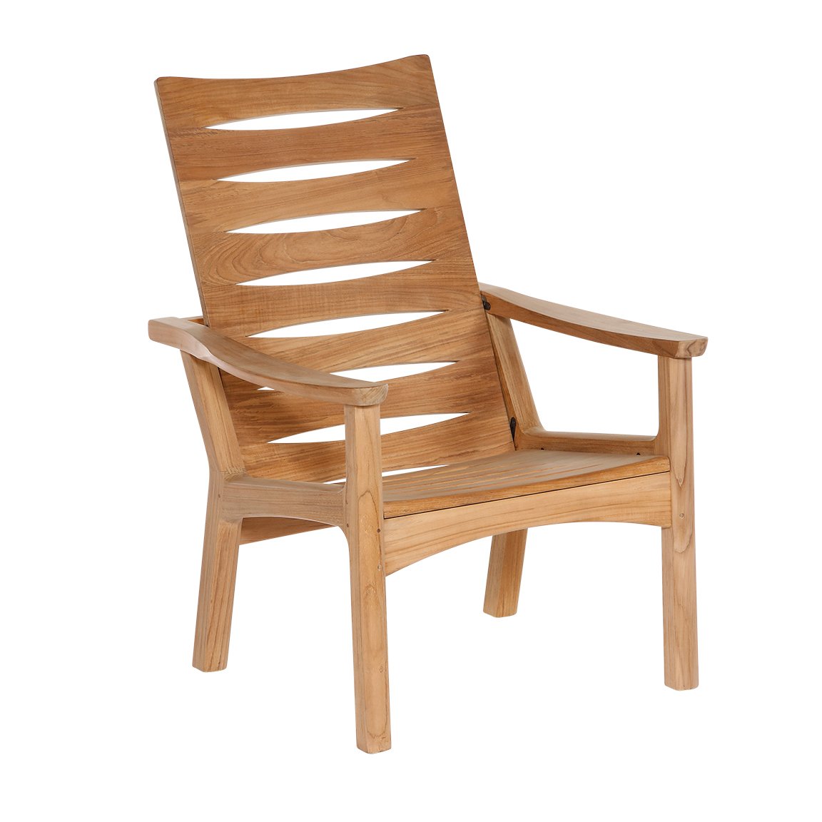 Barlow Tyrie Monterey Teak Deep Seating Adjustable Armchair