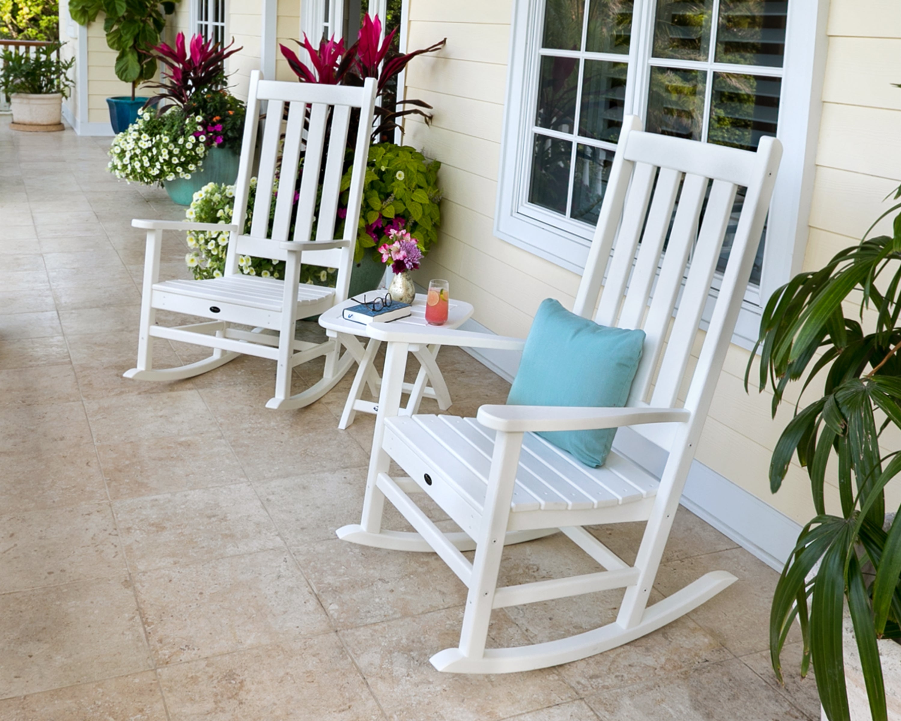 Trex® Outdoor Furniture™ Cape Cod 3-Piece Porch Rocking Chair Ensemble