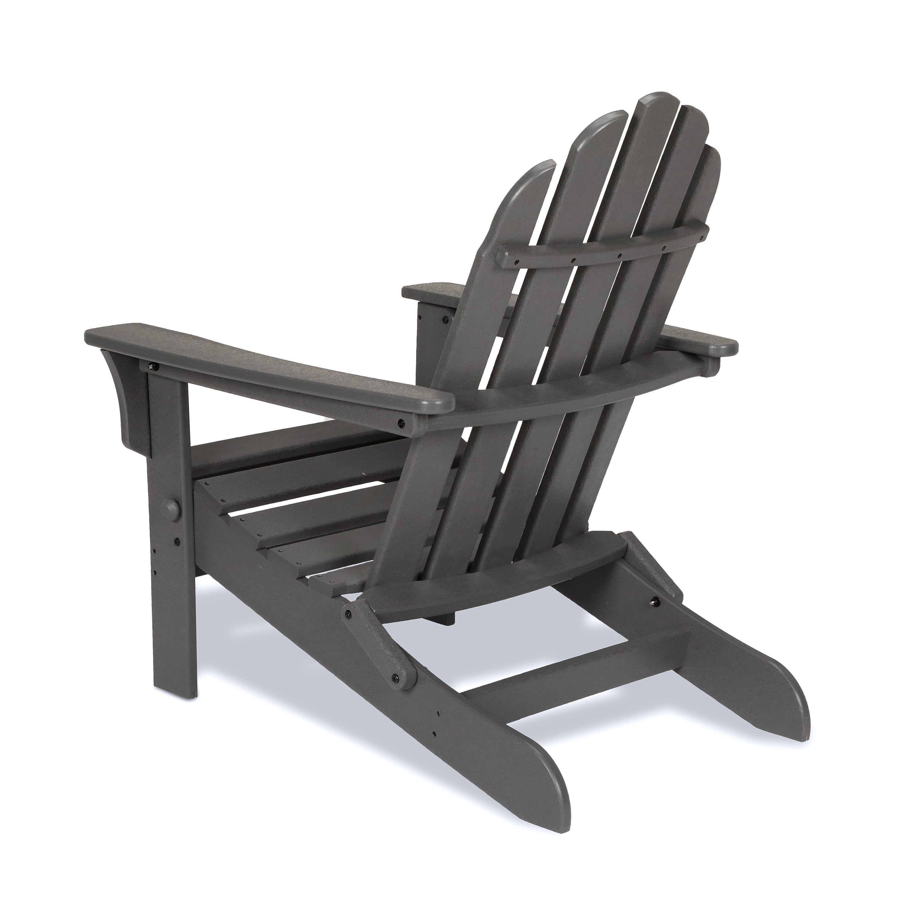 Trex® Outdoor Furniture™ Cape Cod Folding Adirondack Chairs with Side Table Ensemble