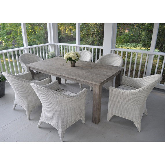 Kingsley Bate Cape Cod Wicker Dining Armchair