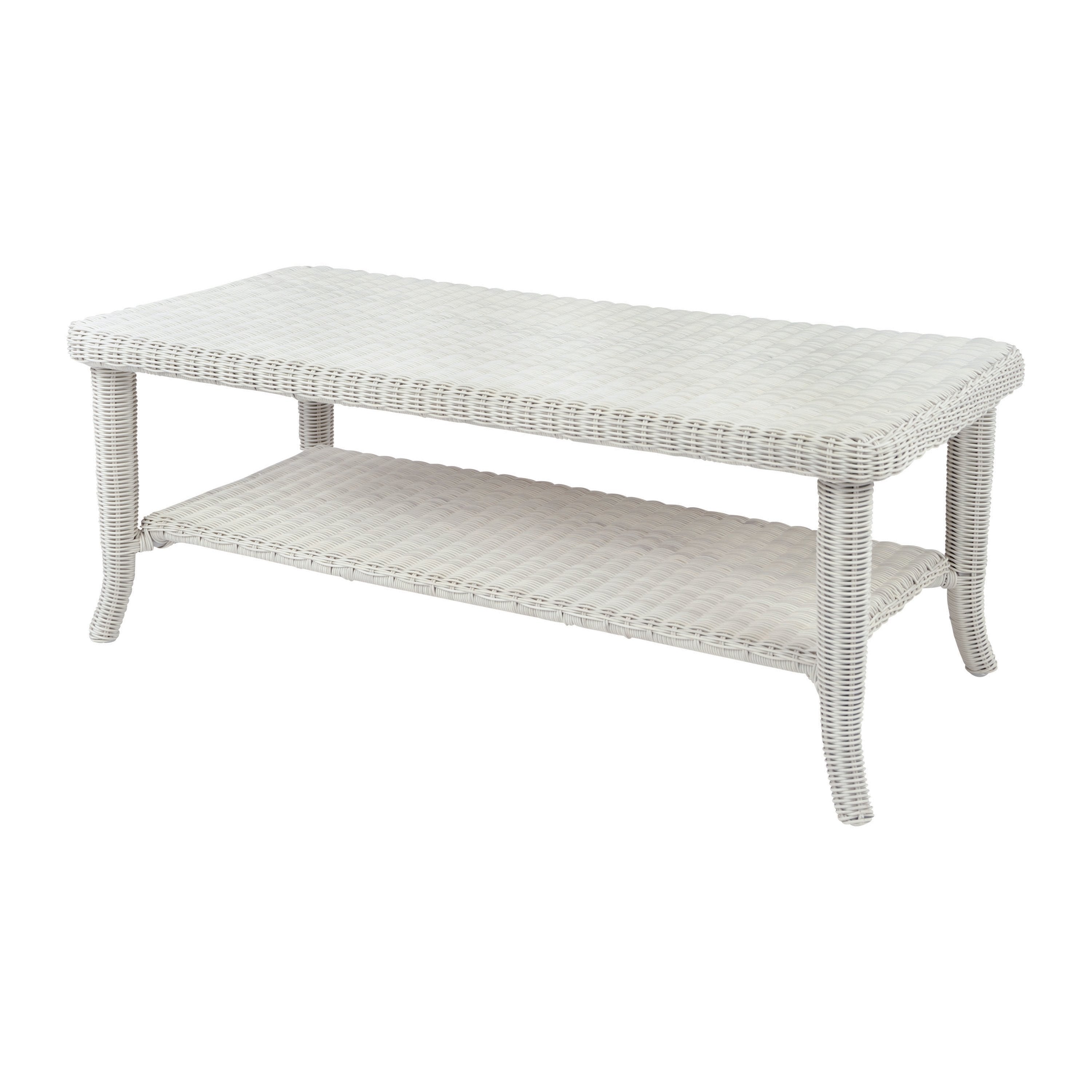 Kingsley Bate Cape Cod Wicker Rectangular Coffee Table