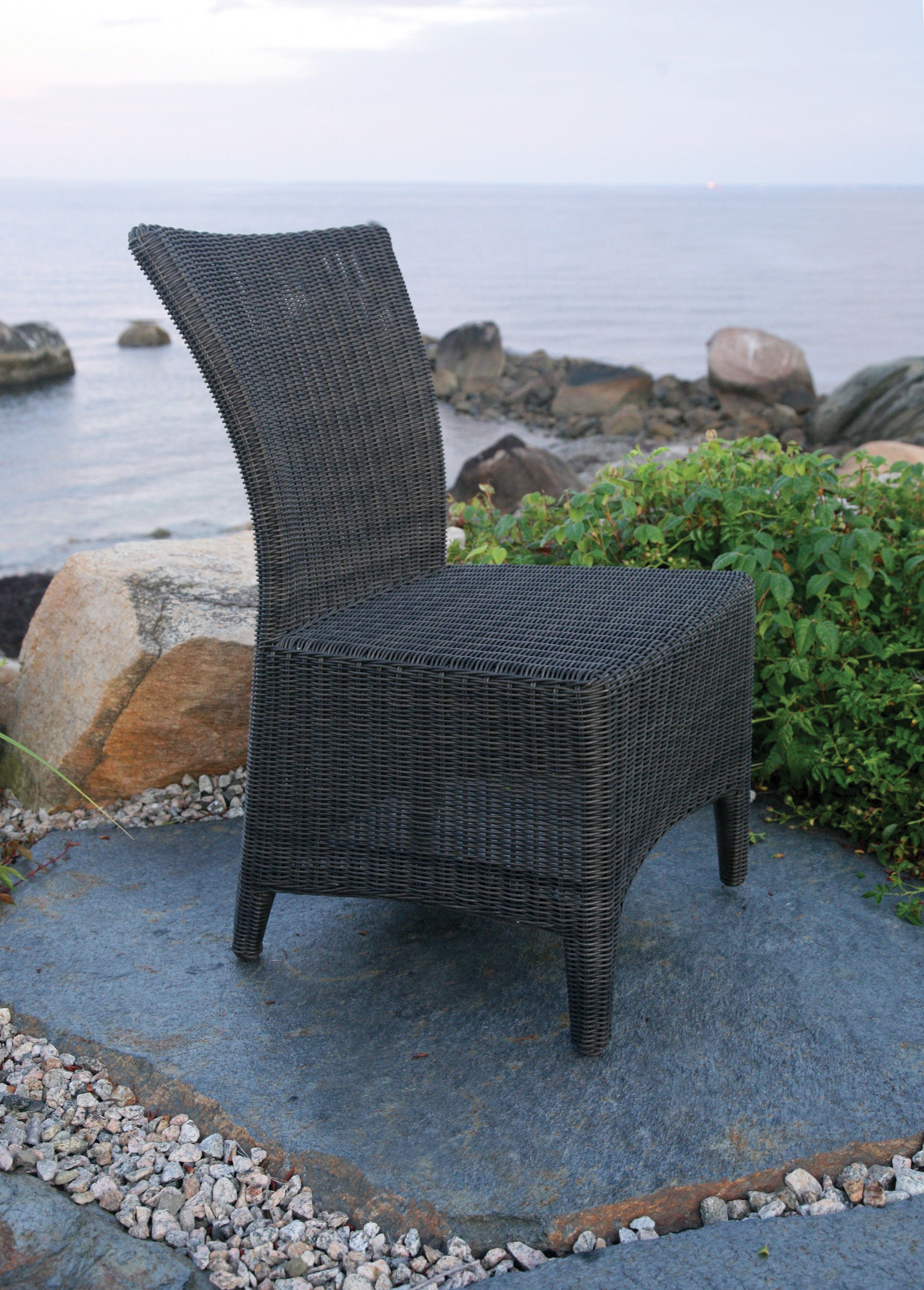 Kingsley Bate Culebra Wicker Dining Side Chair