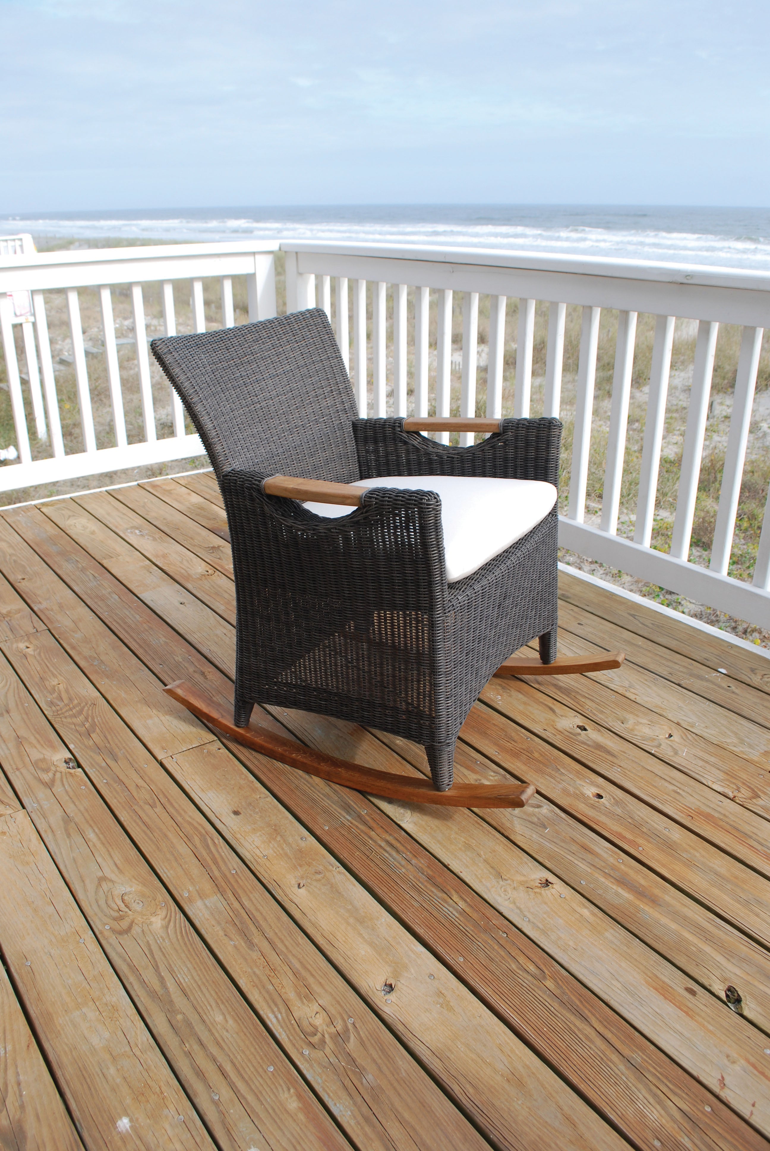 Kingsley Bate Culebra Wicker Deep Seating Rocker