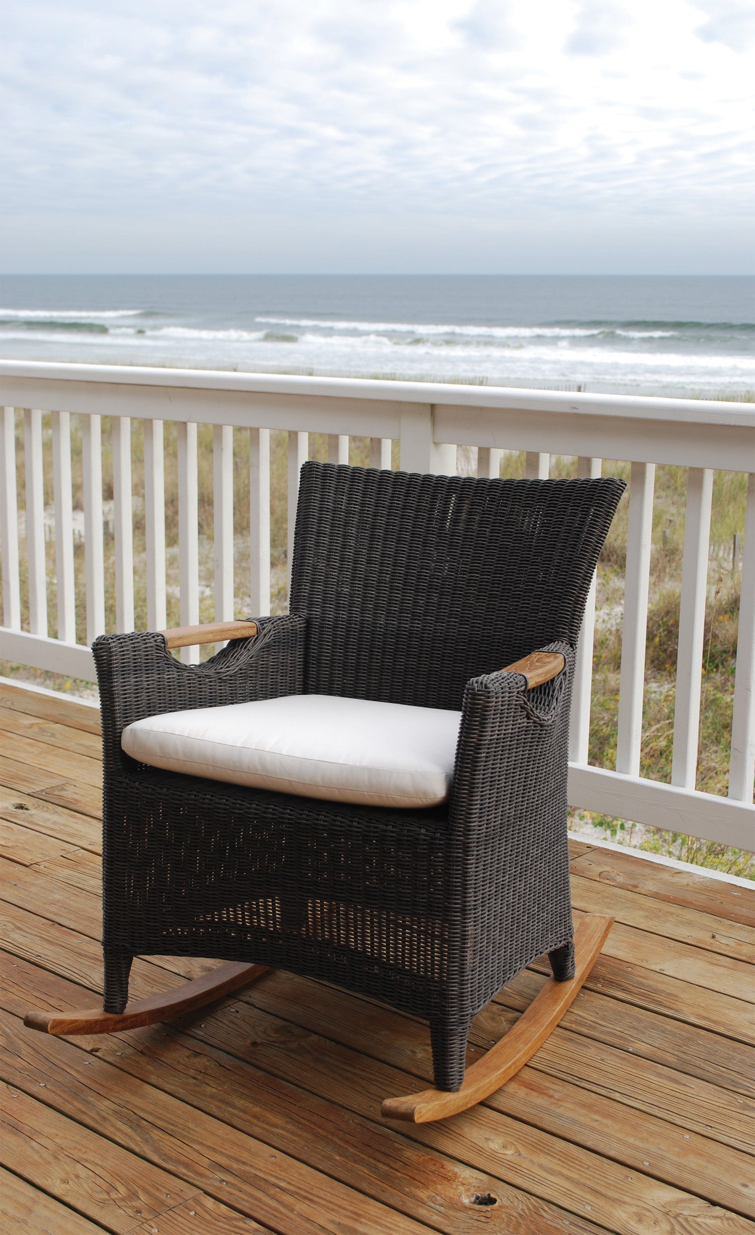 Kingsley Bate Culebra Wicker Deep Seating Rocker