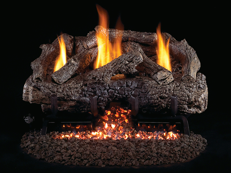 Charred Frontier Oak ( CHFR-24) (Vent-Free) with G10 Burner