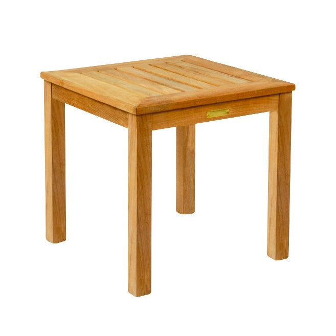 Kingsley Bate Classic Teak 20" Square Side Table